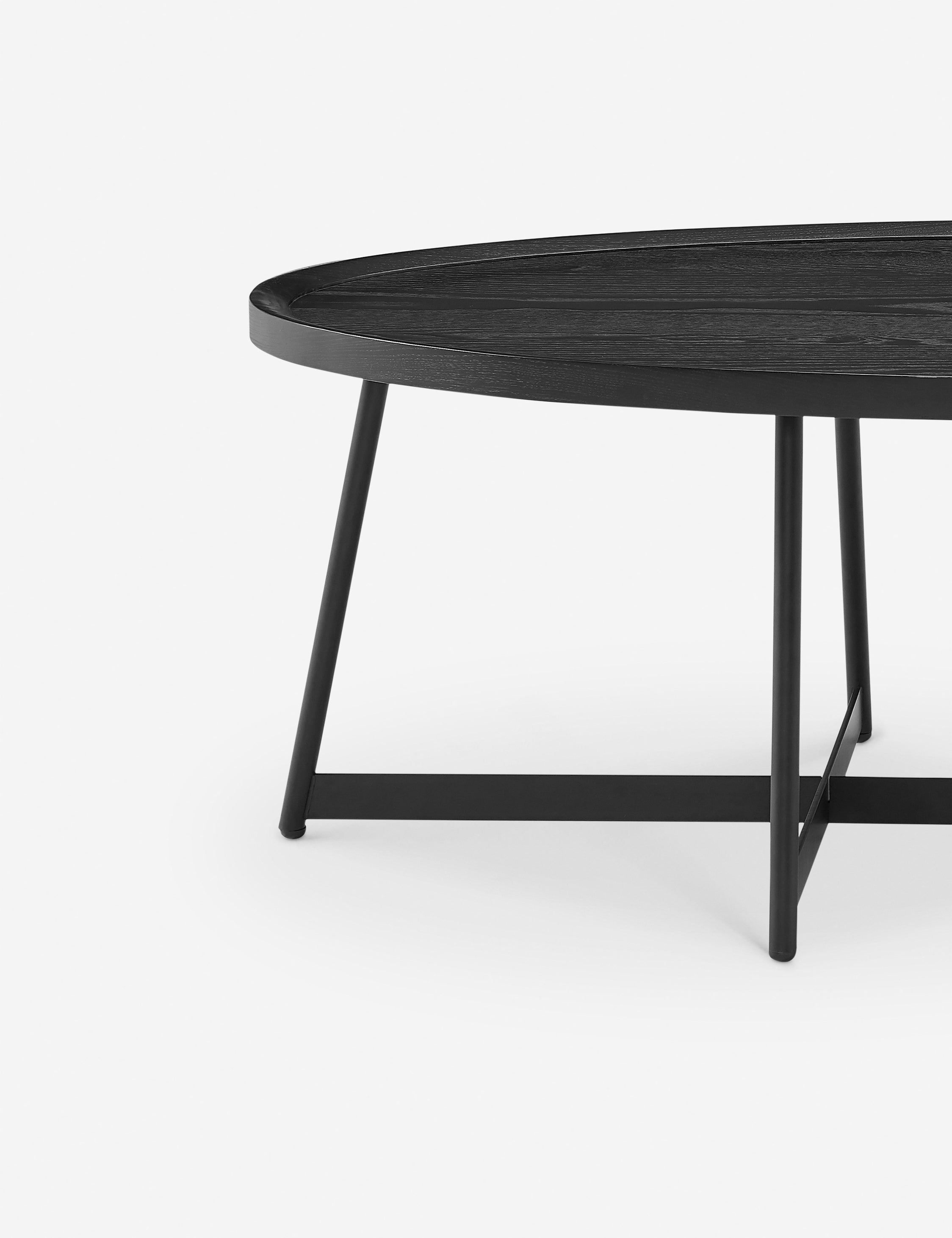 Lulu and Georgia Gweneth Oval Coffee Table - view 8