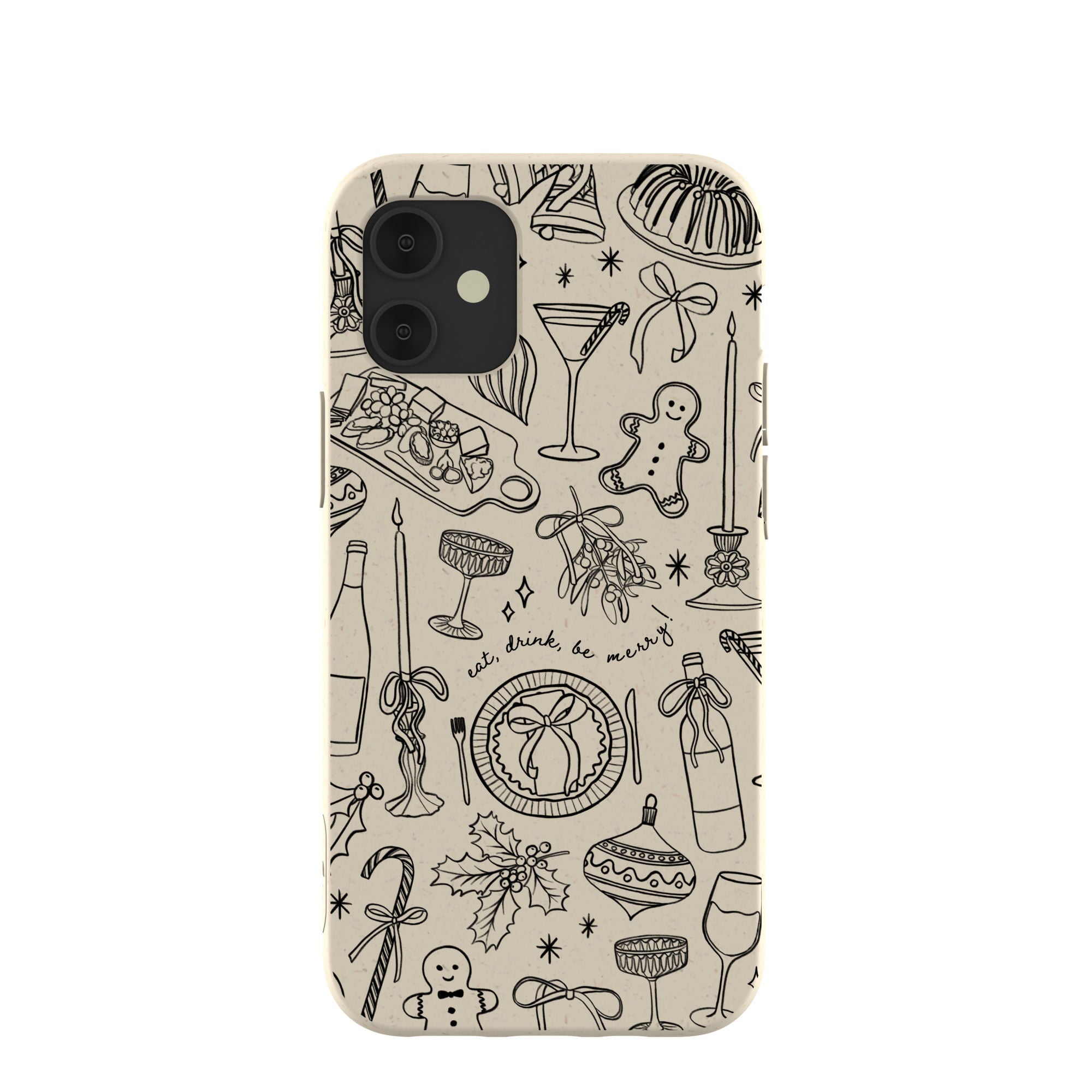 Pela Case London Fog Holiday Dinner Party iPhone 12 Mini Case