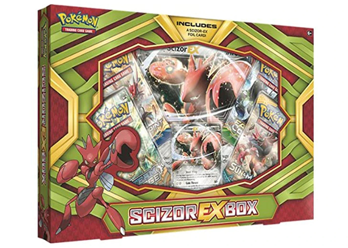 Pokémon 2017 Pokemon TCG Scizor EX Box