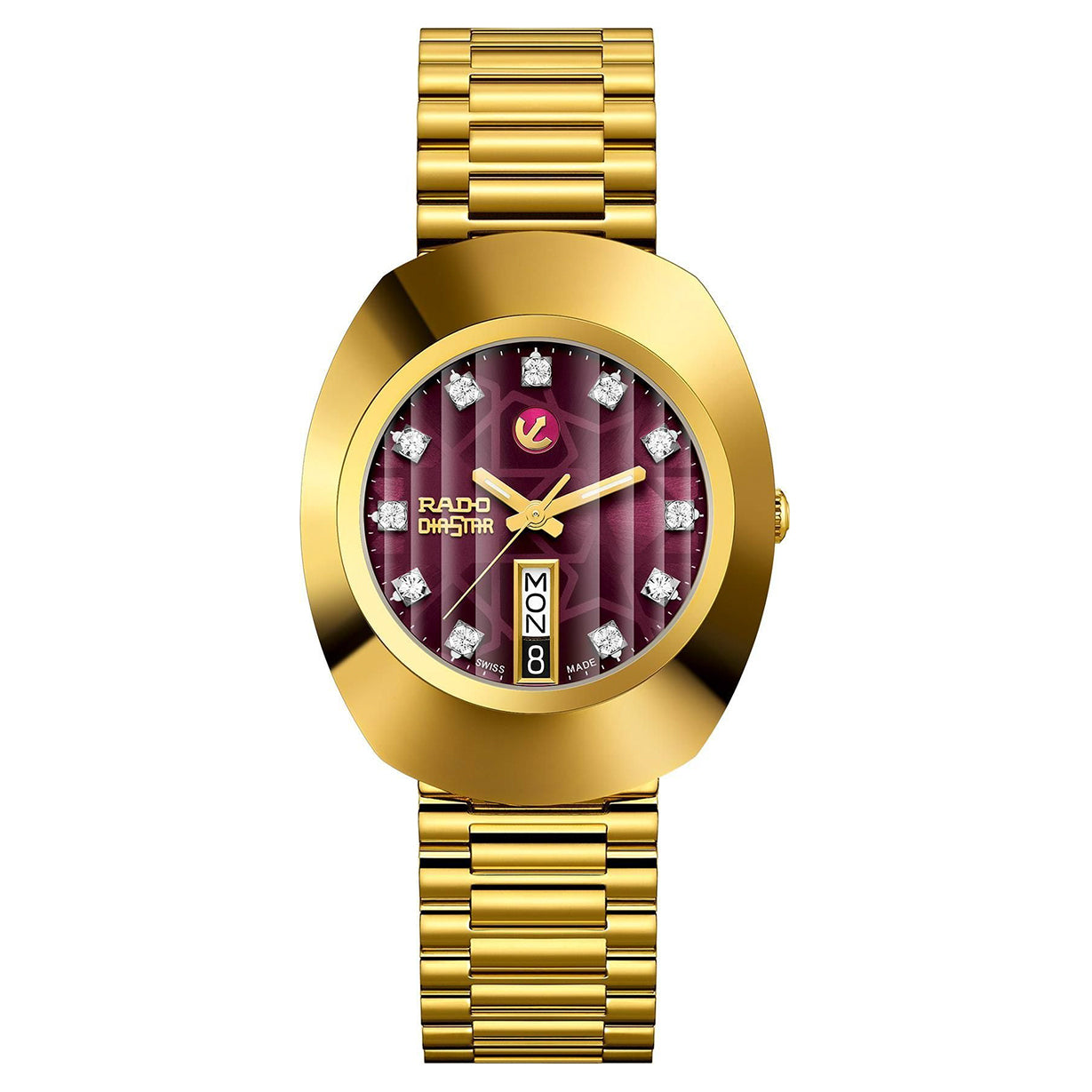 Rado Diastar Original Red Dial Men 35mm - view 4