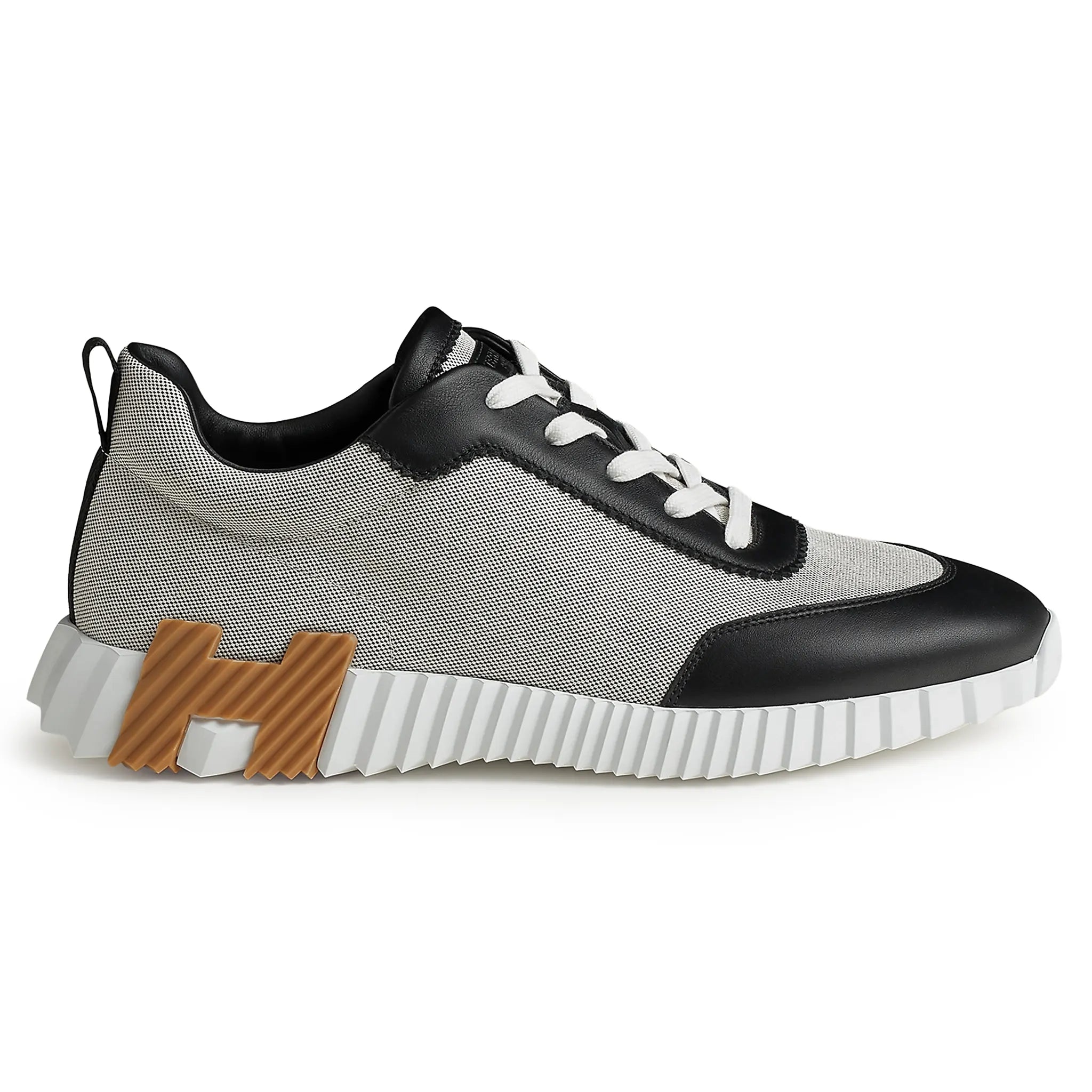Hermès Paris Hermes Paris Bouncing Calf Sneaker Prunoir Noir