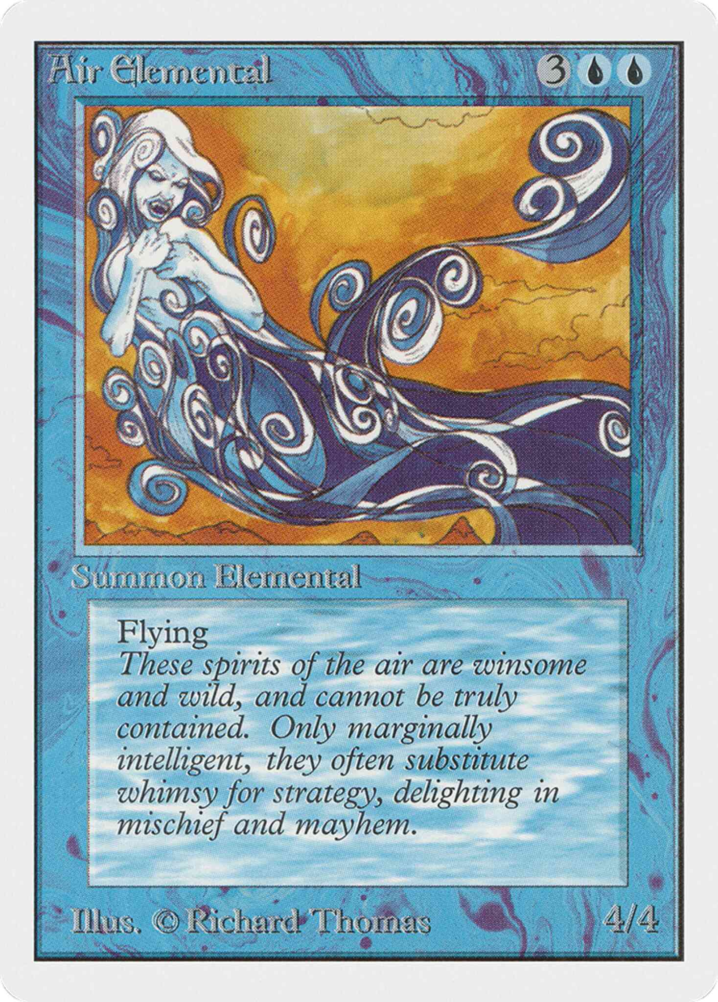 Air elemental 47 – Magic Air Elemental [47] [Unlimited] [Non-Foil]