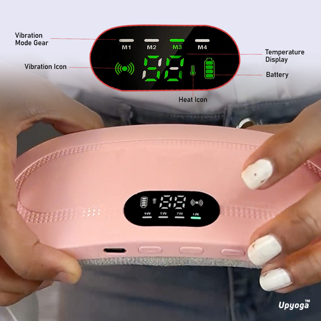 Cash on Delivery Available Maya's Dynamic Heat & Massage Therapy for Period Cramps | 1 Year Warranty | Upgraded - view 12