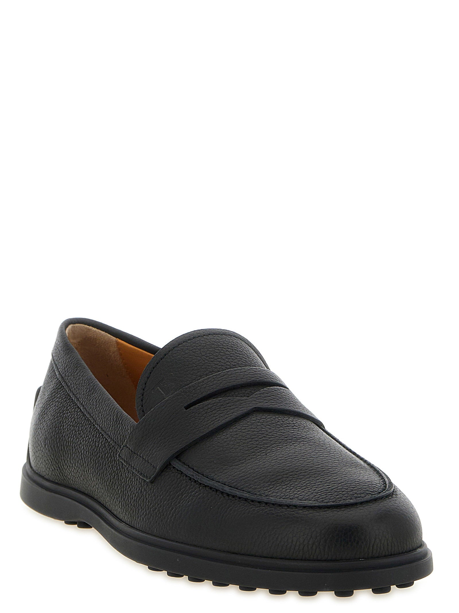Tod's Hammered Leather Loafers - view 2