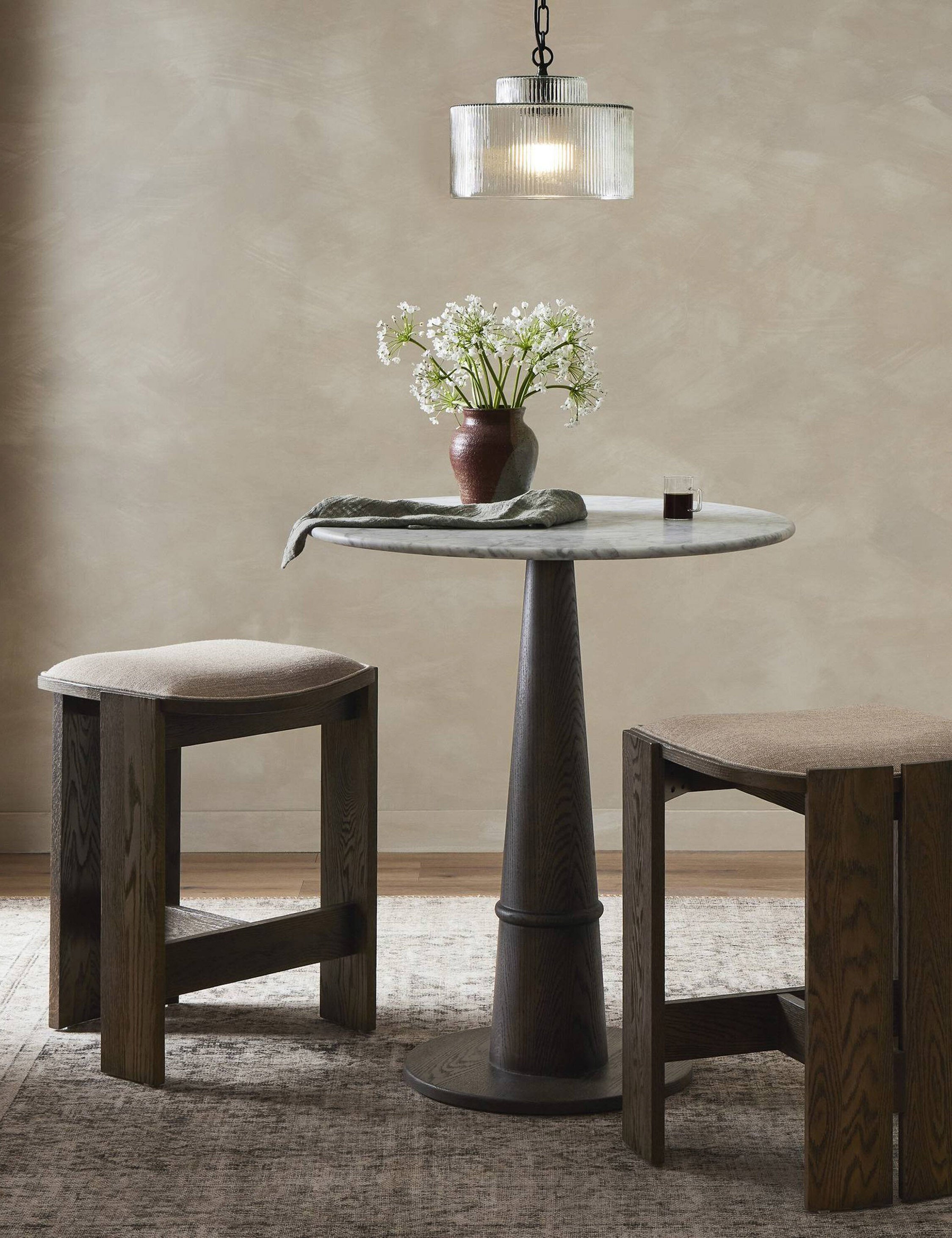 Lulu and Georgia Iris Counter Stool – Brown - view 2