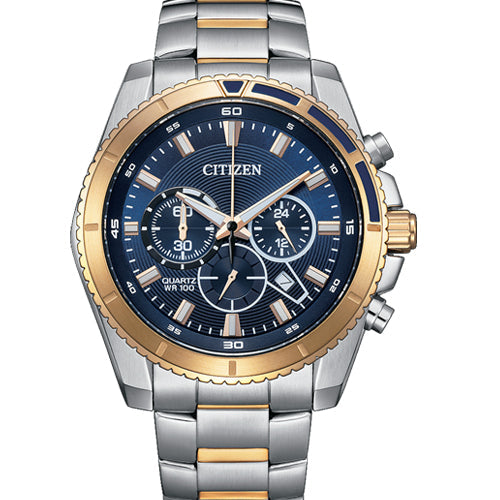 Citizen Sports Blue Dial Men 44mm AN8206-53L