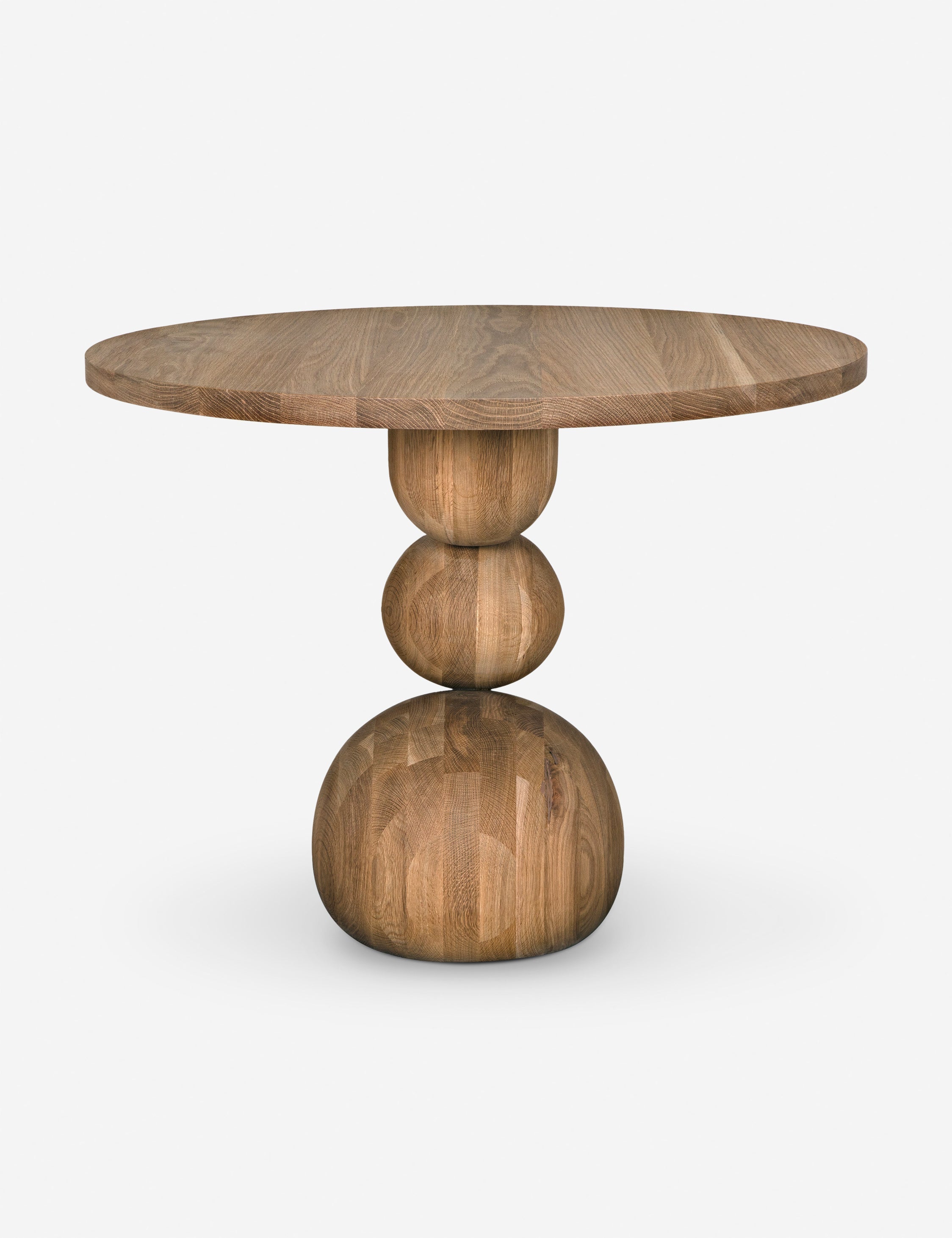 Lulu and Georgia Roark Round Dining Table – Natural Oak - view 2