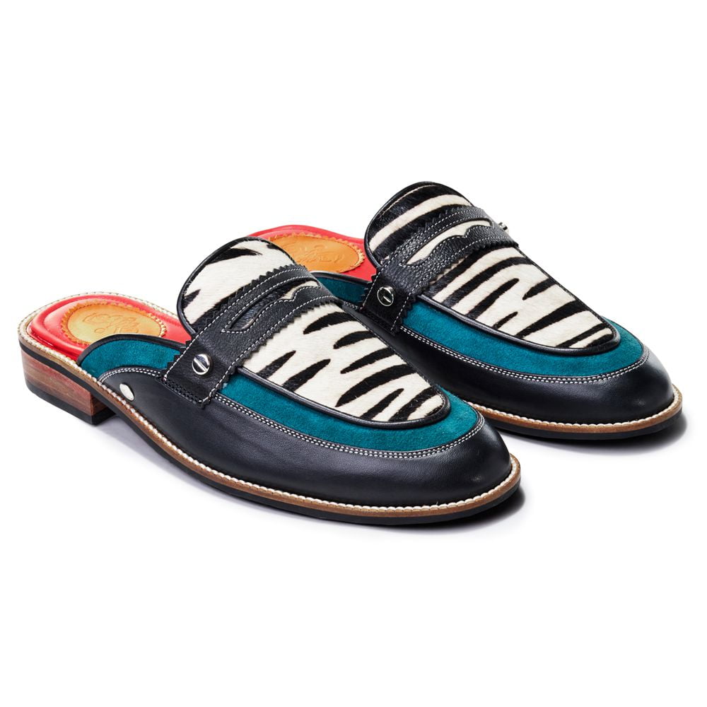 Banjaaran India Zebra Mules_ Mens (discontinued)