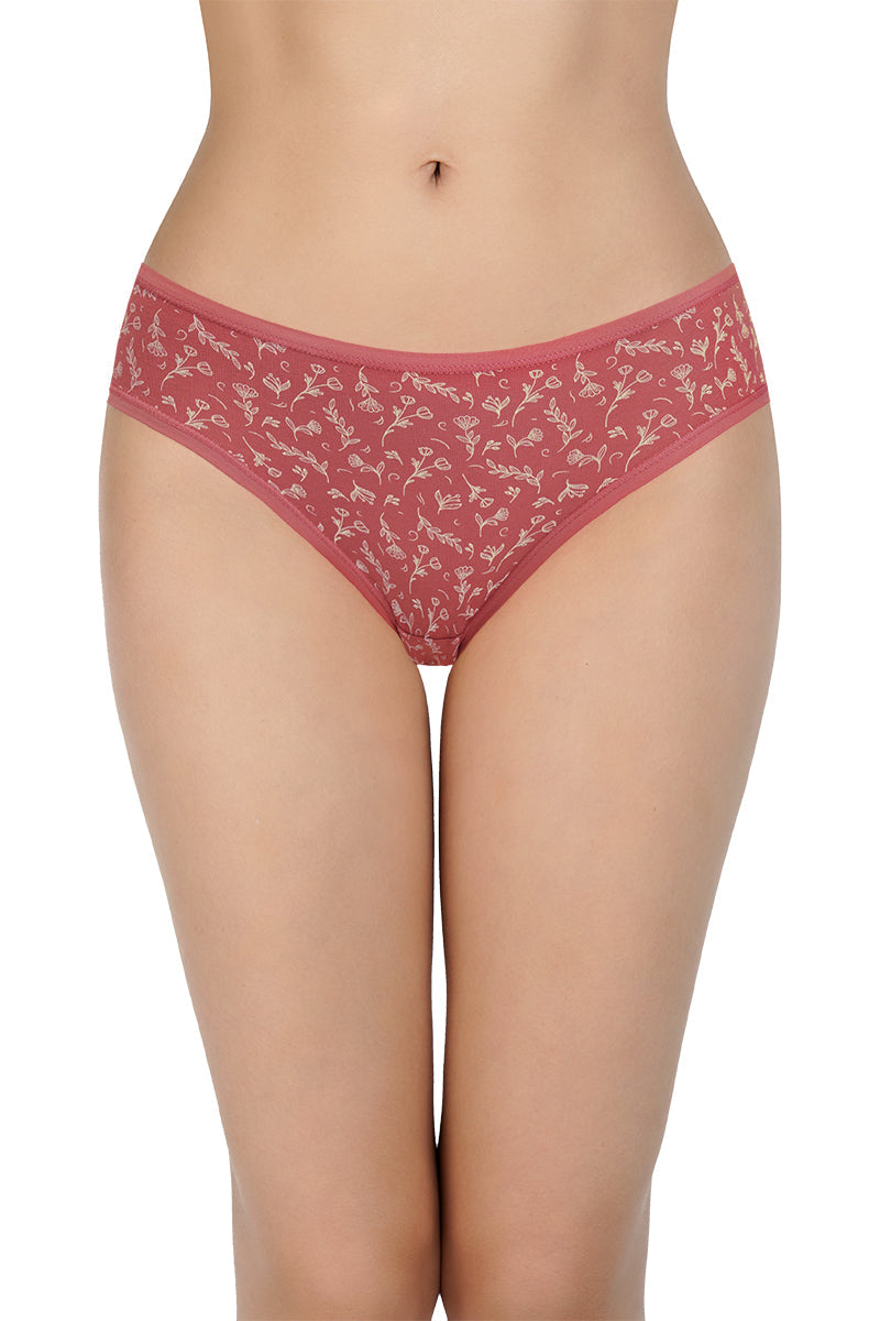 Amante Print Low Rise Bikini Panties (Pack of 3) - view 4
