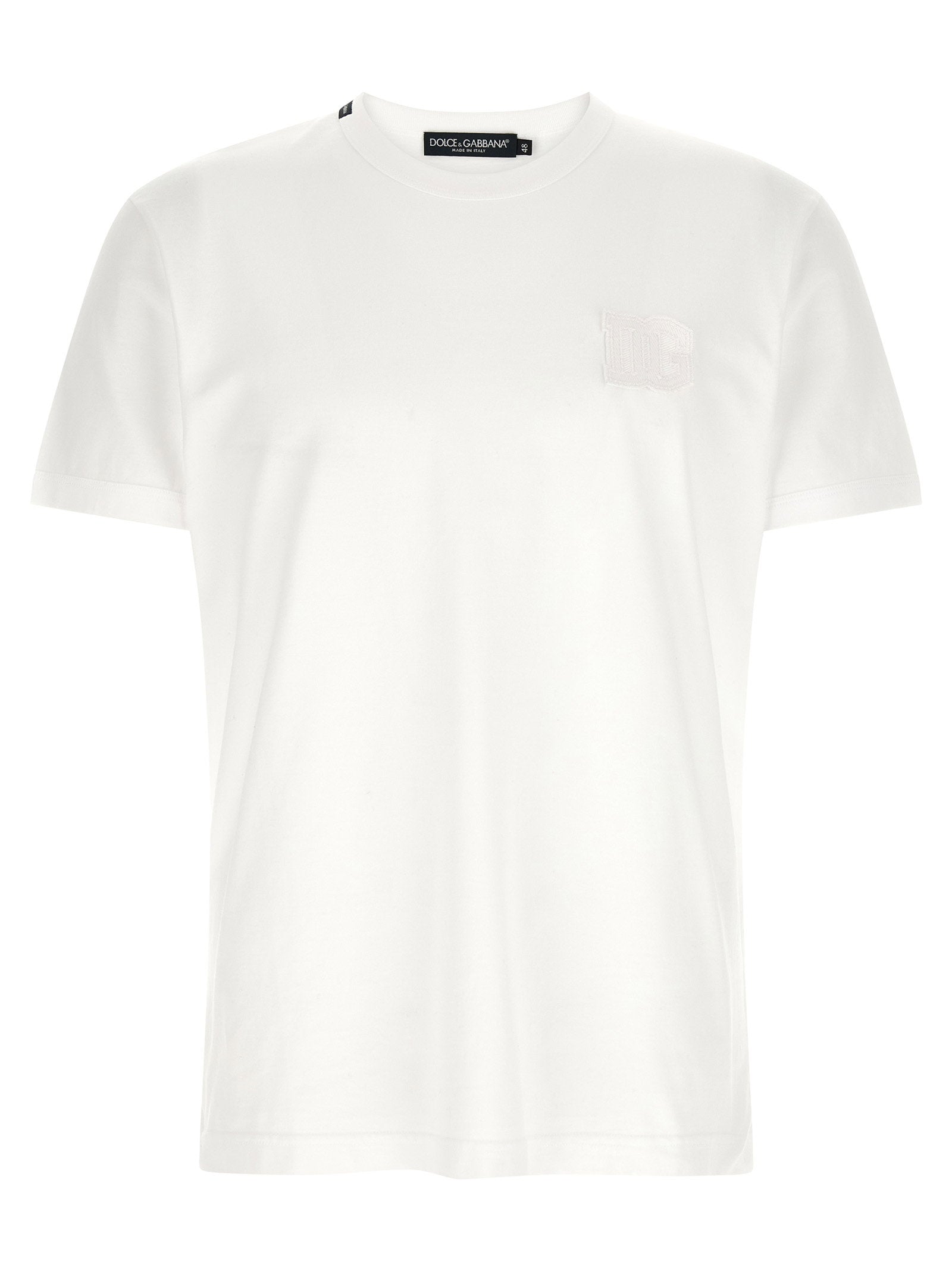 Dolce & Gabbana Dg Patch T-shirt – 100% cotton