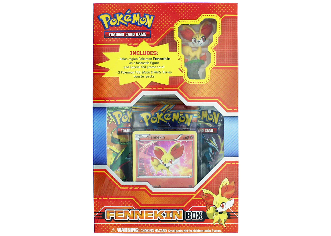 Pokémon 2013 Pokemon TCG Fennekin Figure Box
