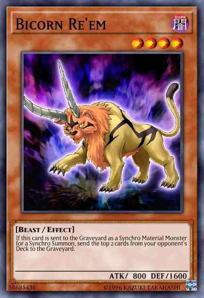 Yu-Gi-Oh! Bicorn Re'em - DREV-EN013 - Common - Unlimited