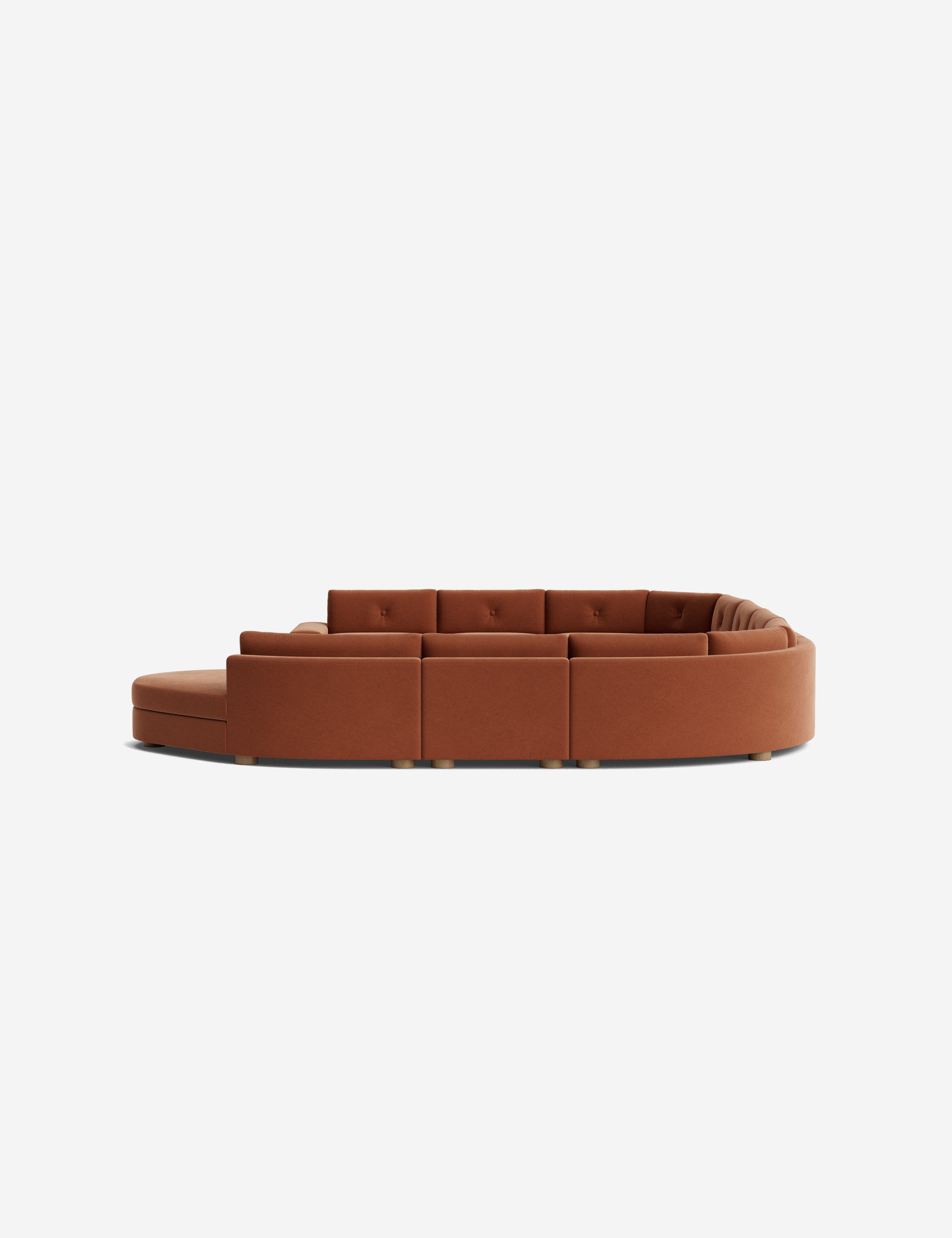 Lulu and Georgia Hill Modular U-Shaped Sectional Sofa - view 70