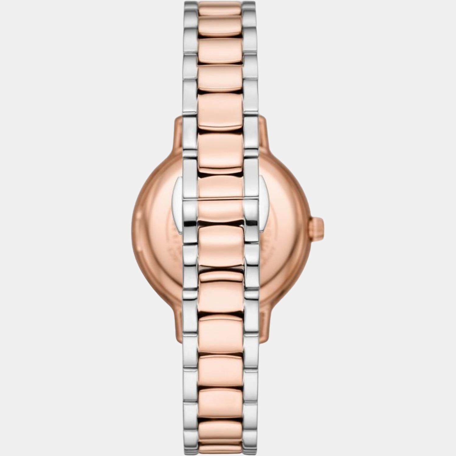 Emporio Armani Cleo Women Quartz Silver Dial Analog Stainless Steel Watch AR11499 - view 2