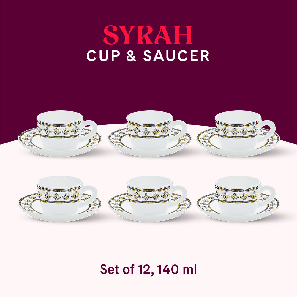My Borosil Larah By Borosil Syrah Cup n Saucer Set - view 5