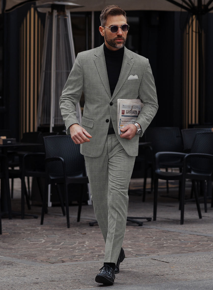 StudioSuits Reda Fivaro Black Checks Wool Suit - view 2