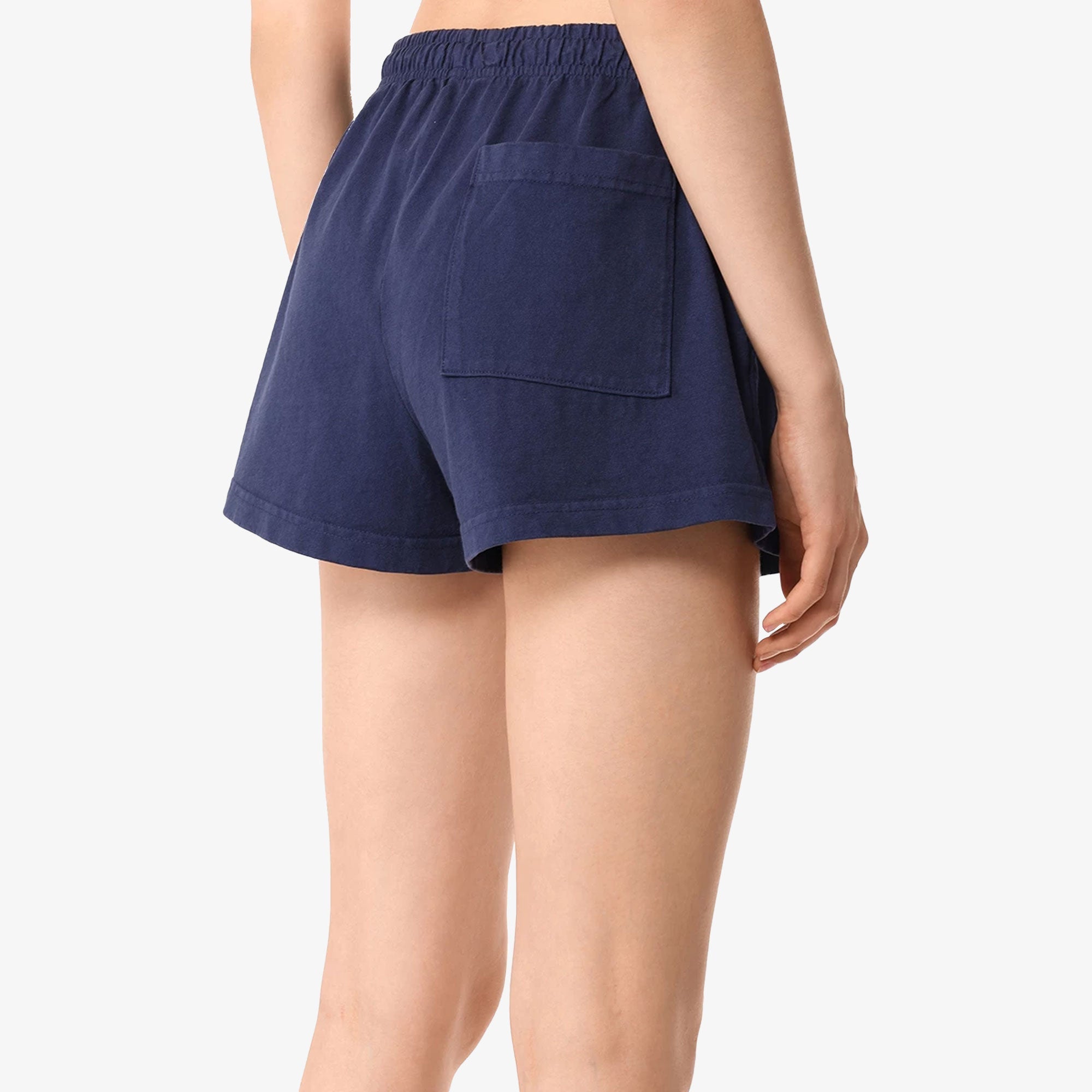 Sporty & Rich | Spa Disco Shorts { Navy/white - view 3
