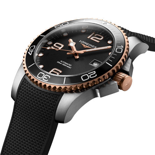 Longines Hydroconquest Sunray Black Dial Men 41mm - view 2