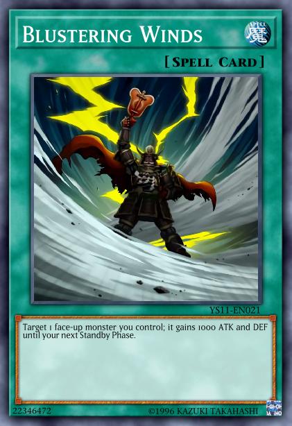 Yu-Gi-Oh! Blustering Winds - BP02-EN163 - Mosaic Rare - 1st Edition