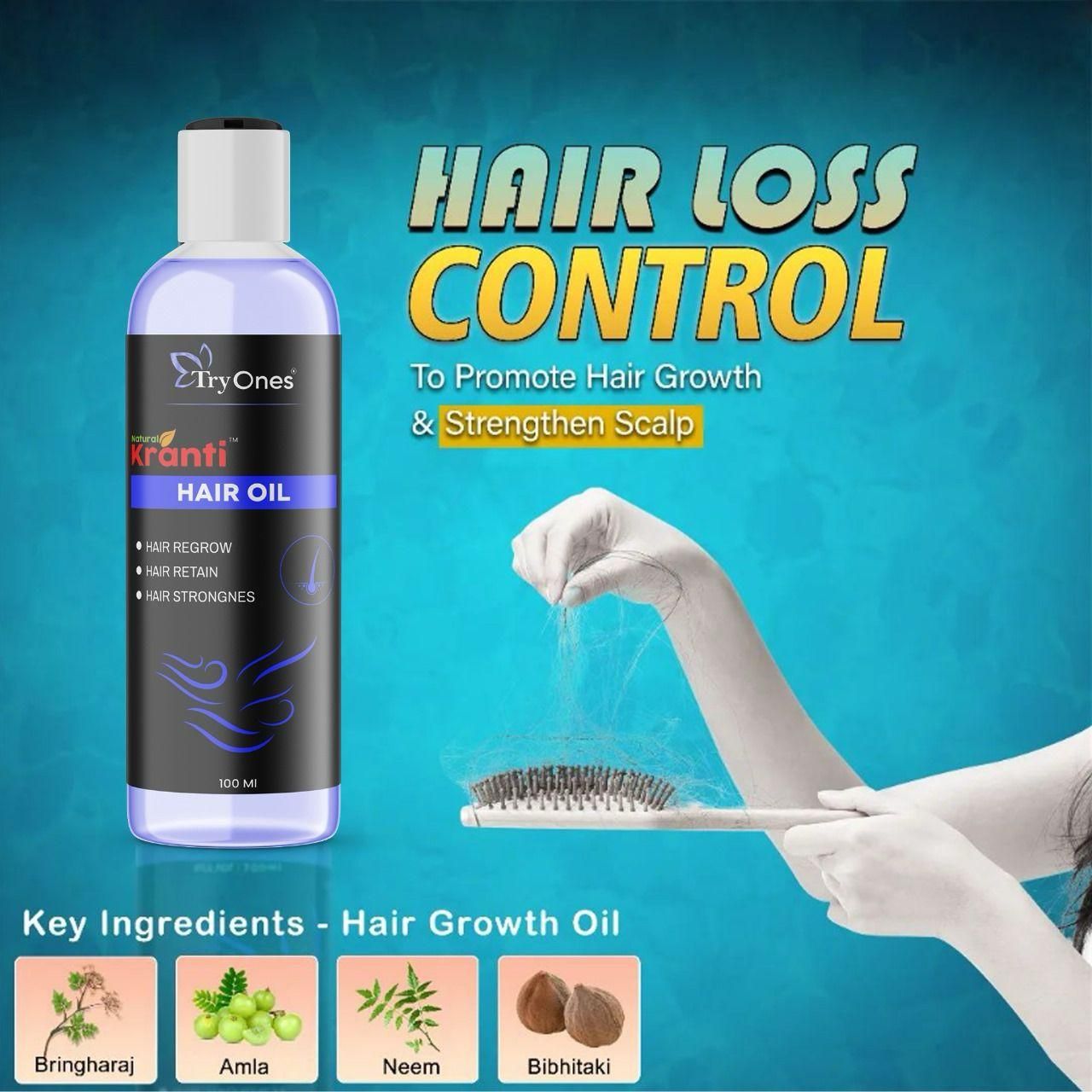 Roposo Clout Natural & Strong Hair Growth Oil 100ml - view 2