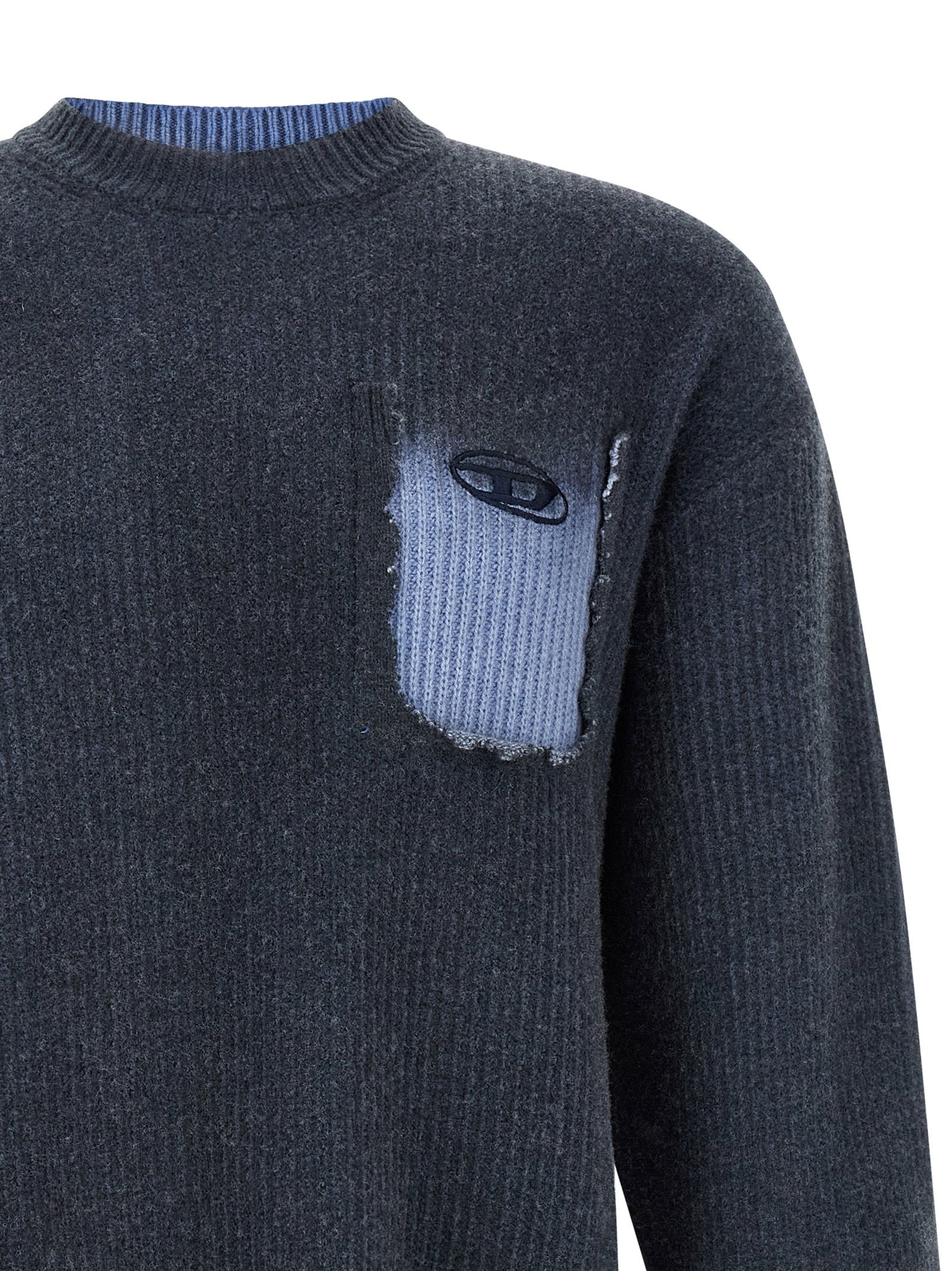 Diesel K-pickler Sweater – 78% wool, 22% polyamide - view 3