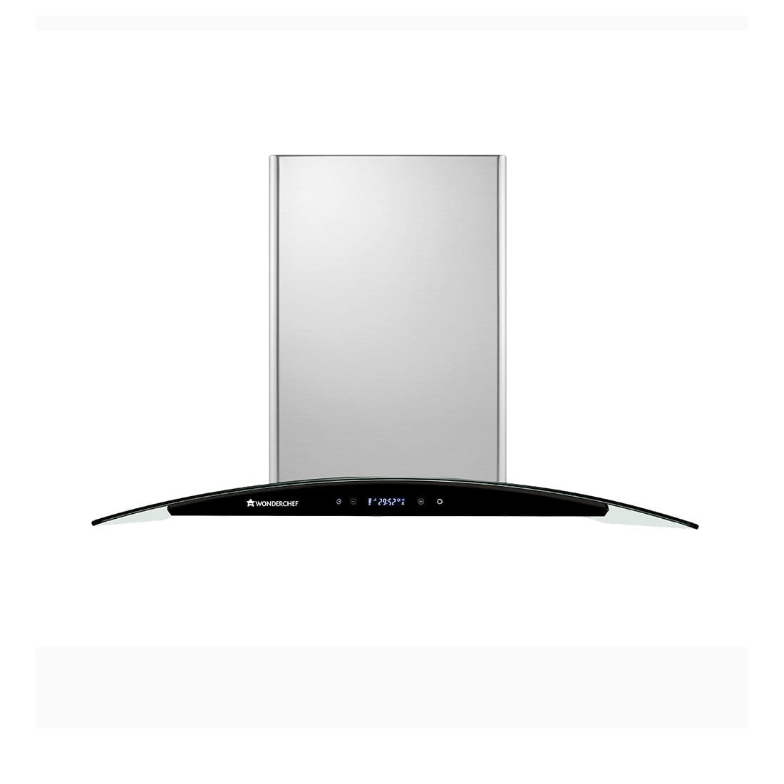 Wonderchef Napoli Curve Glass Chimney 60cm/1250m3/h - view 4