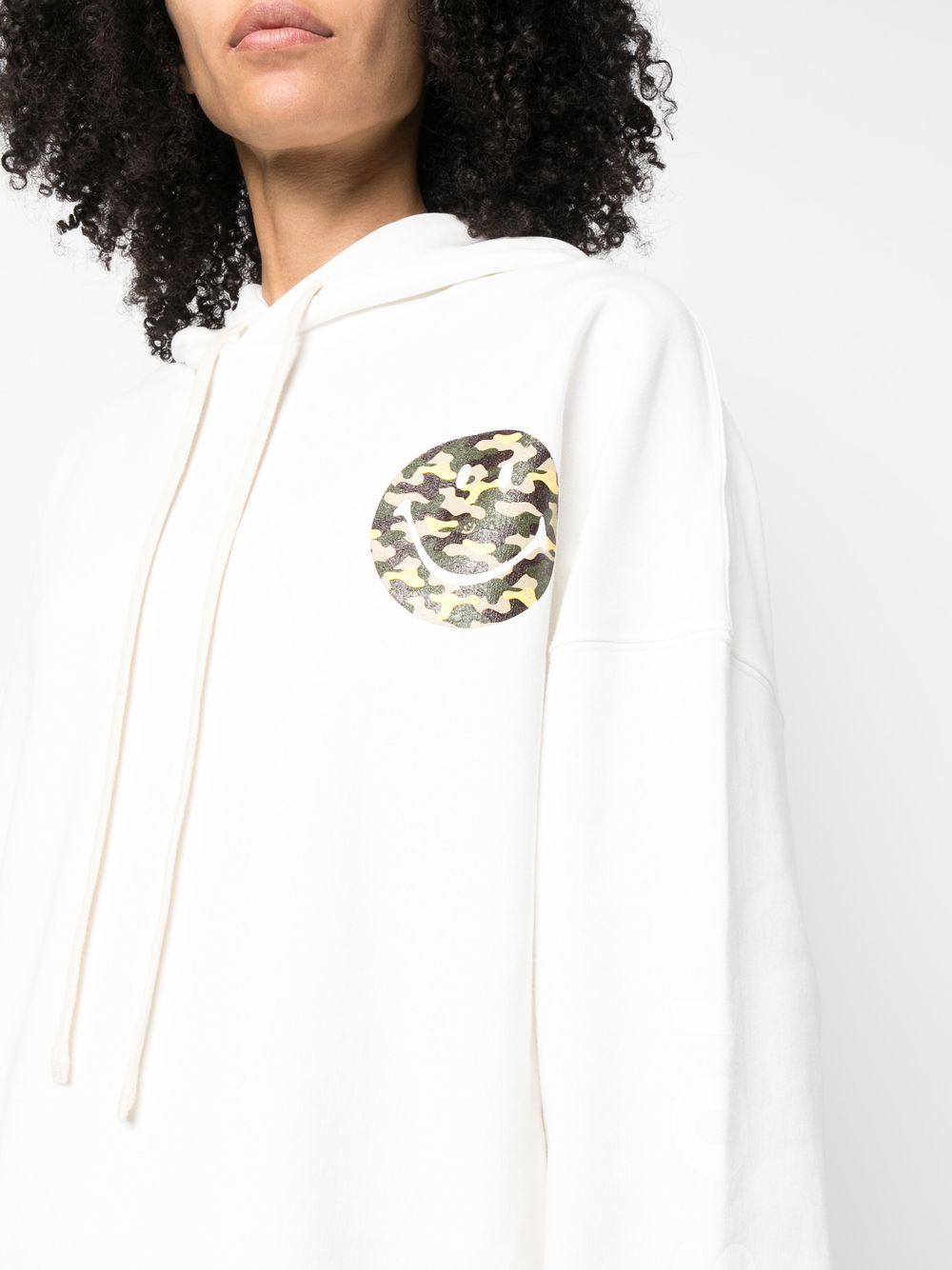 Joshua Sanders Smiley logo cotton hoodie – Cotton 100% - view 5