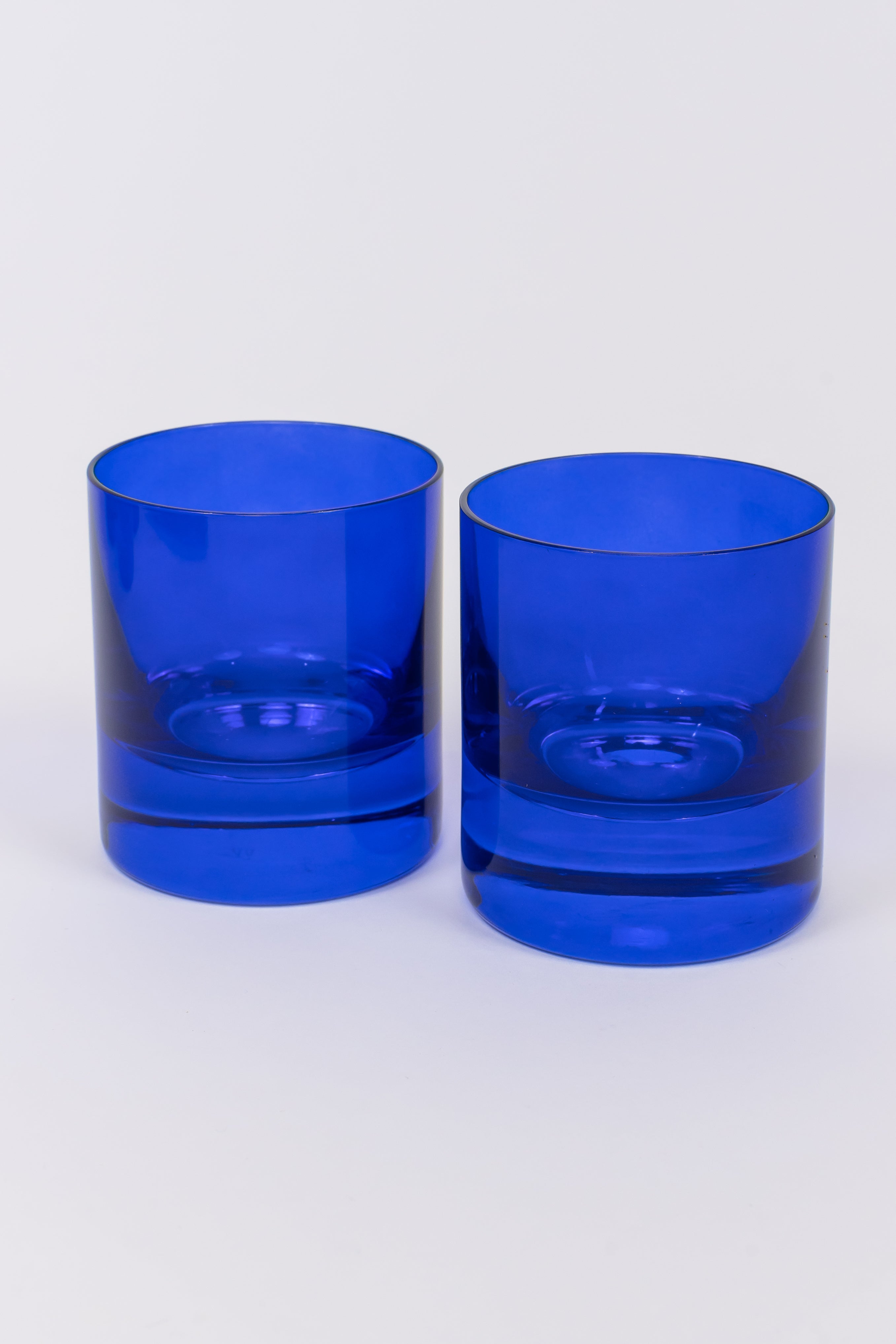 Estelle Colored Glass Estelle Colored Rocks Glass - Set of 2 {Royal Blue} - view 2