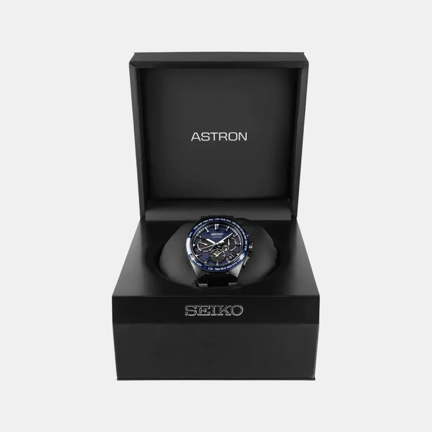 Seiko Astron Men Solar Blue Dial Chronograph Limited Edition Watch SSH121J1 - view 4