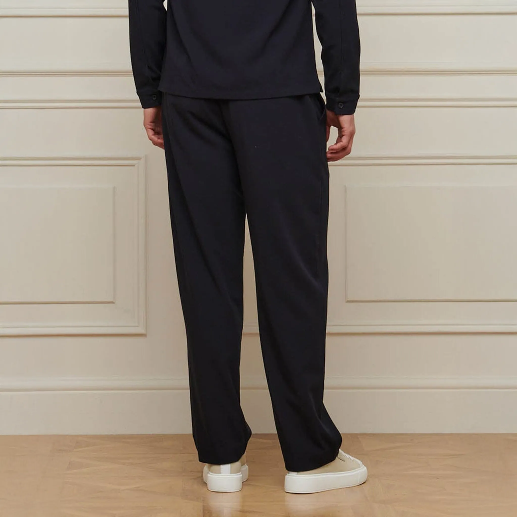 Belier Relaxed Fit Navy Trousers - view 2