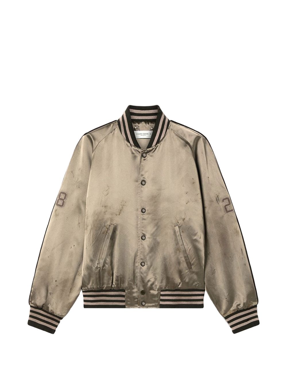 Golden Goose Satin bomber jacket – Acrylic 100%