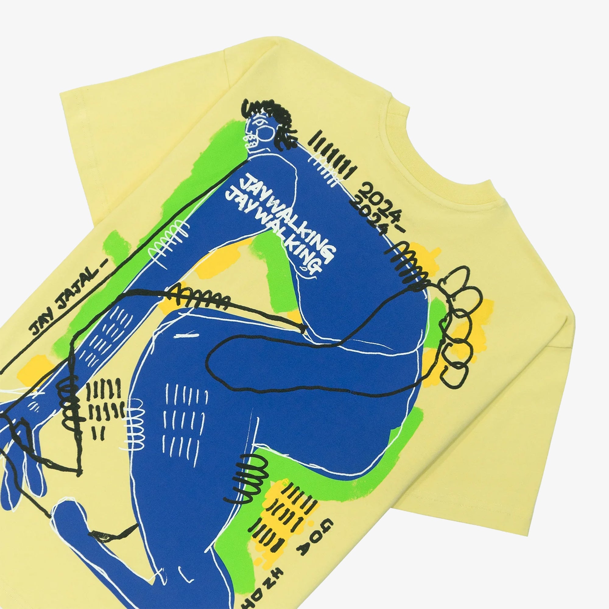 Jaywalking | Stand-by Lady T-shirt { Yellow - view 4