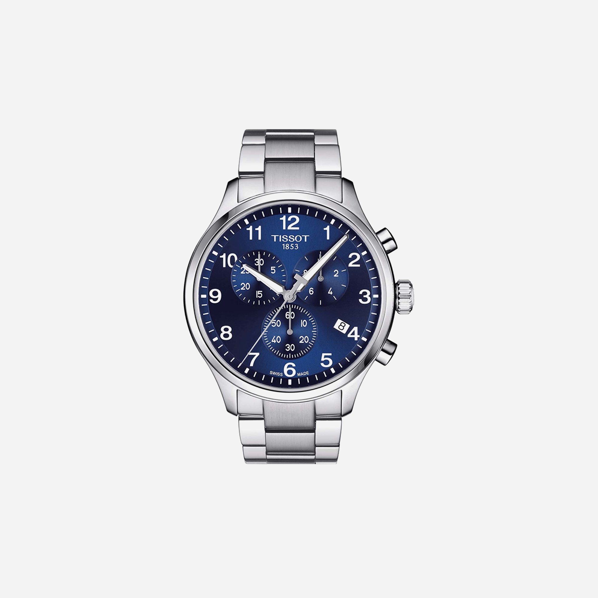 Tissot Chrono XL Classic 45mm Blue Dial – Multi