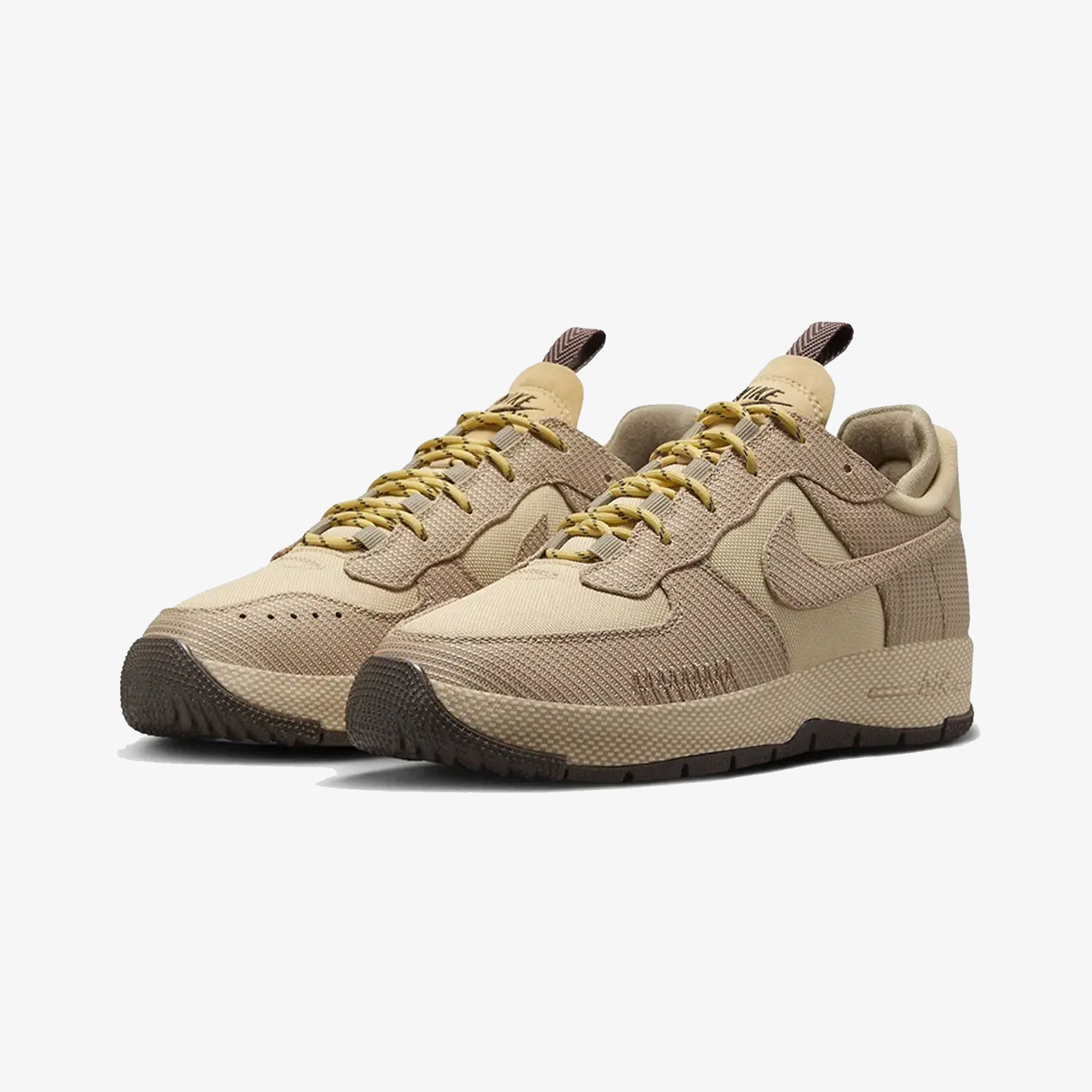 Nike | AIR FORCE 1 WILD { SESAME/SESAME-BAROQUE BROWN-KHAKI - view 2