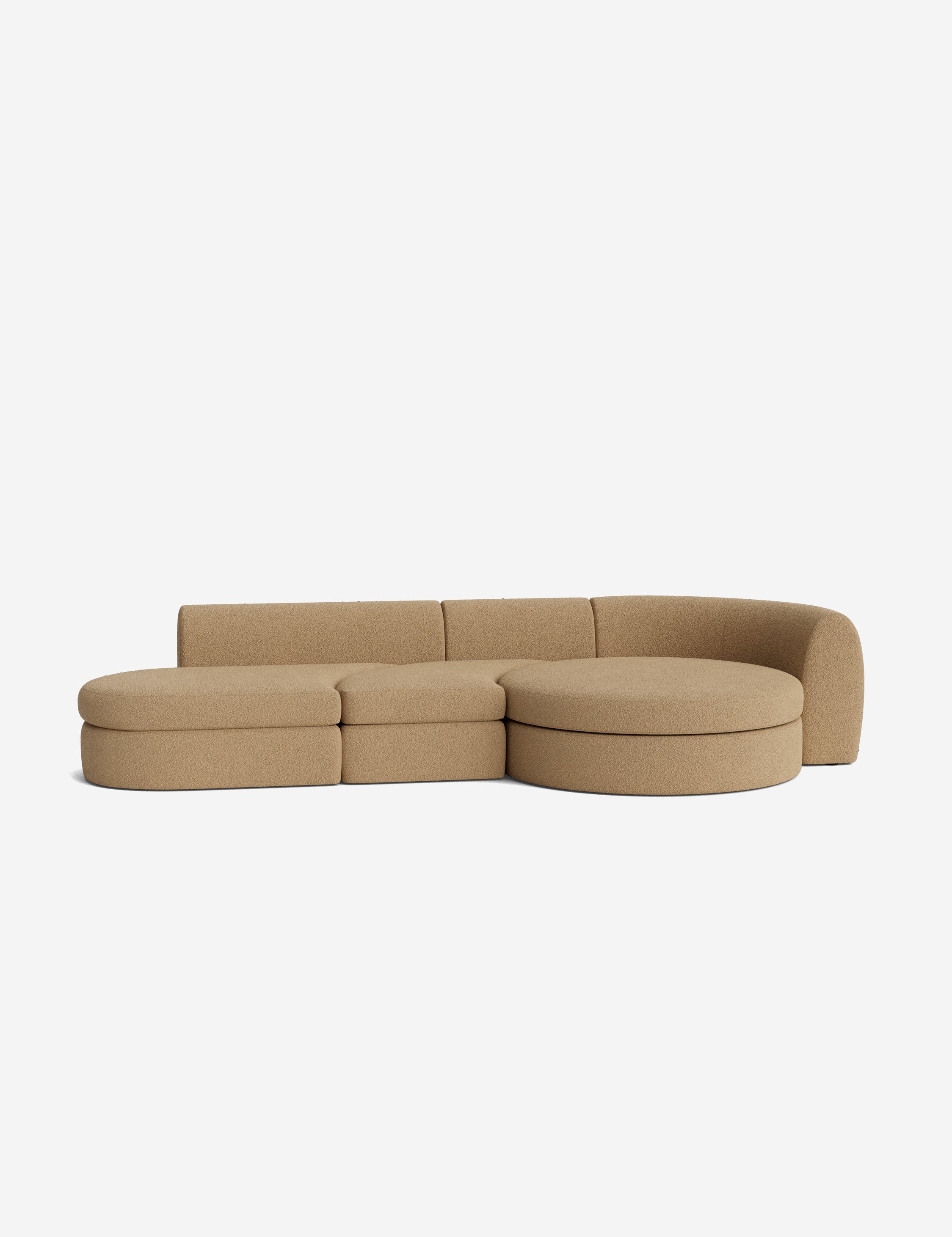 Lulu and Georgia Buckley Modular Chaise Sectional Sofa - view 182