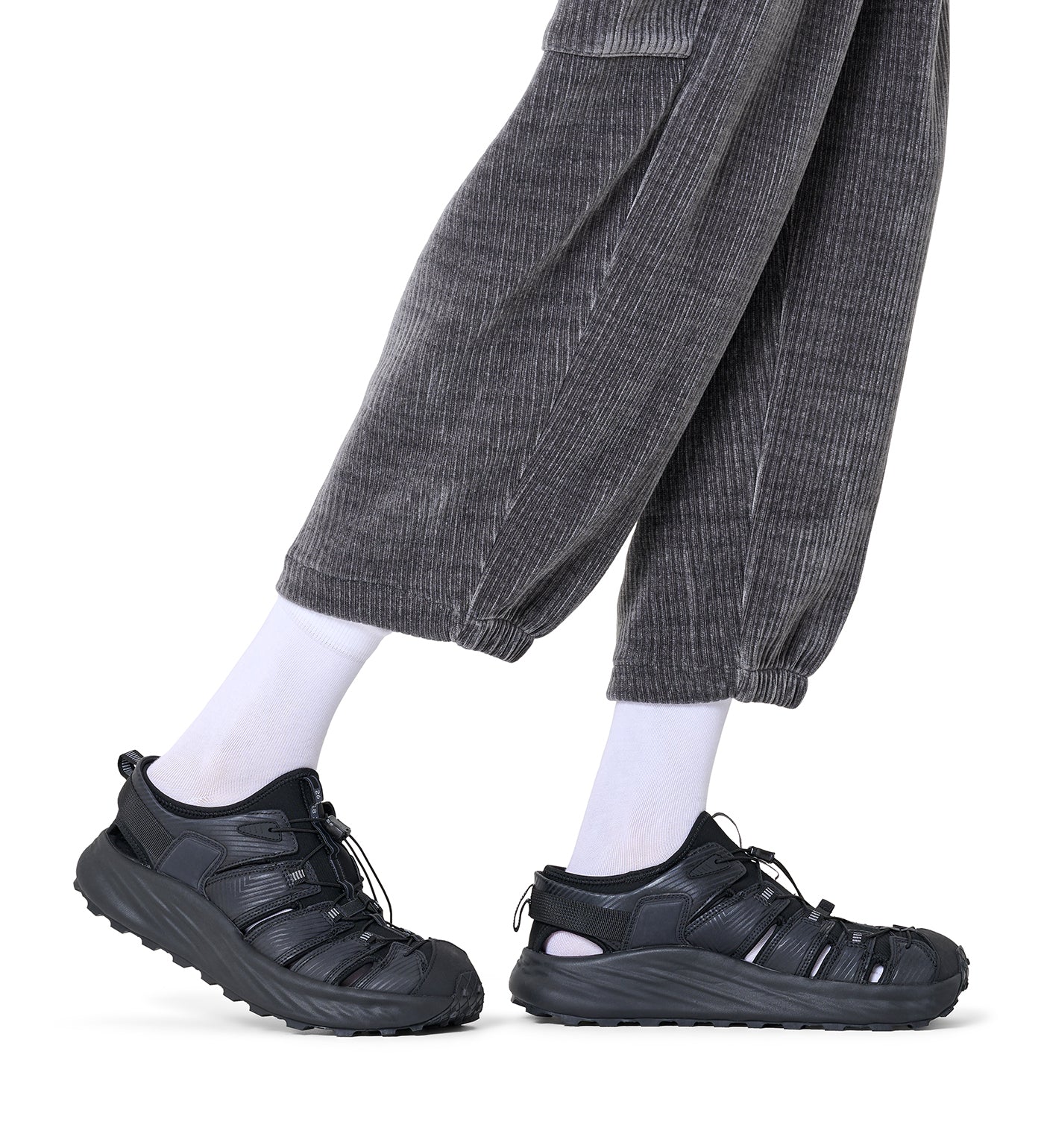 Happy Socks Unisex White Solid Color Crew Length Socks for Women and Men - view 2