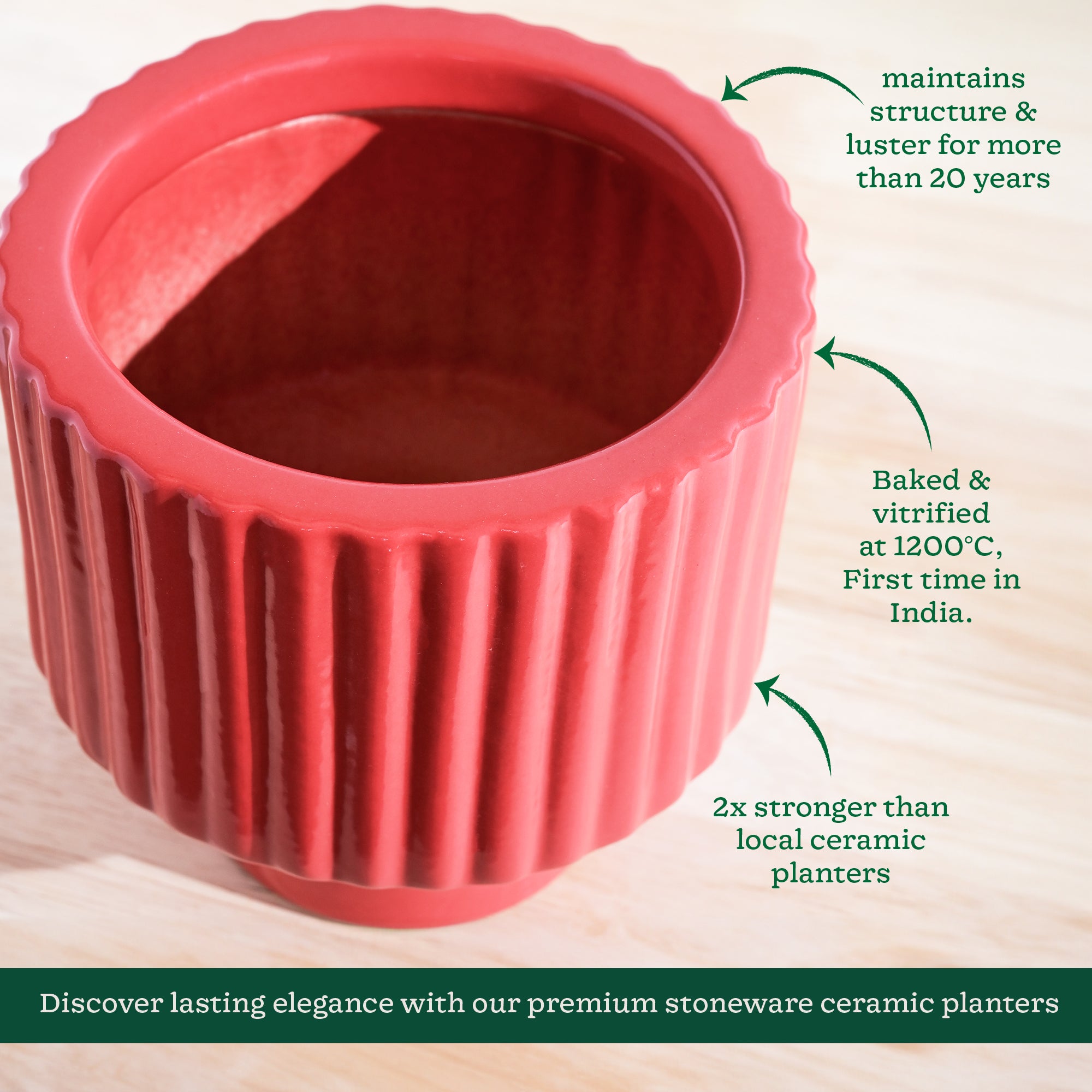 Ugaoo Forms of Love Ceramic Planter - view 13