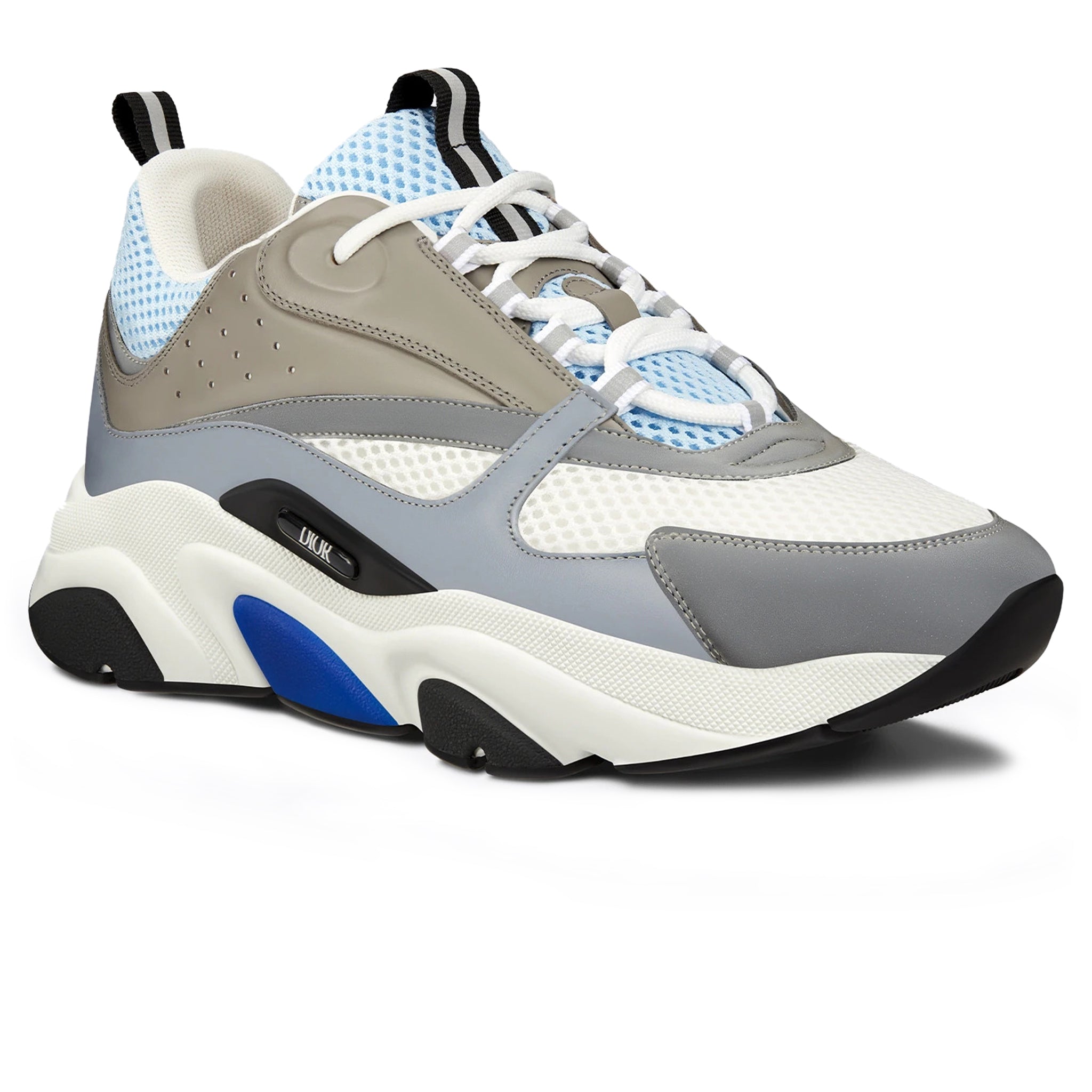 Dior B22 Sky Blue And Grey Trainer - view 2