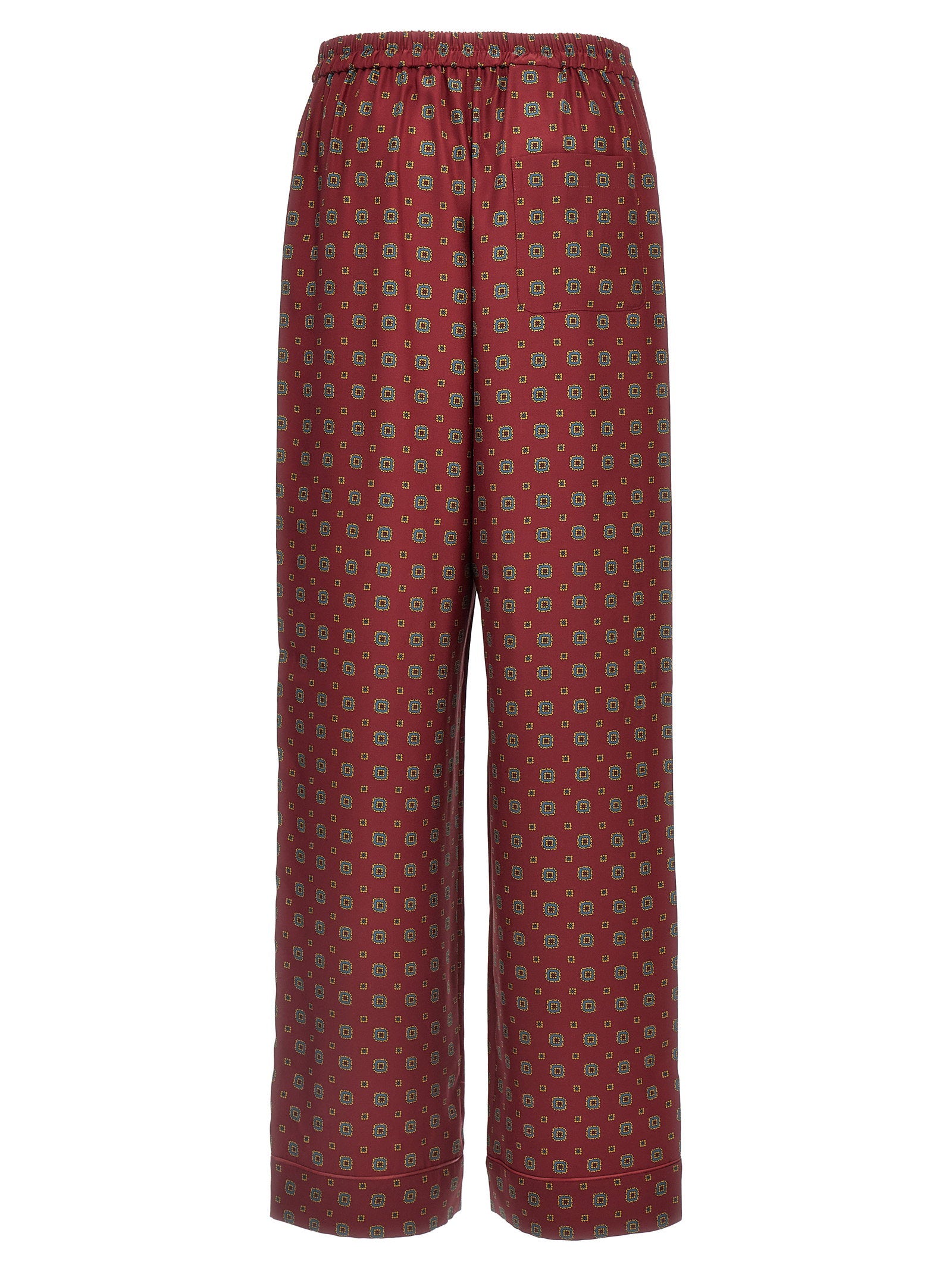 Moschino Patterned Pants – 100% silk - view 2