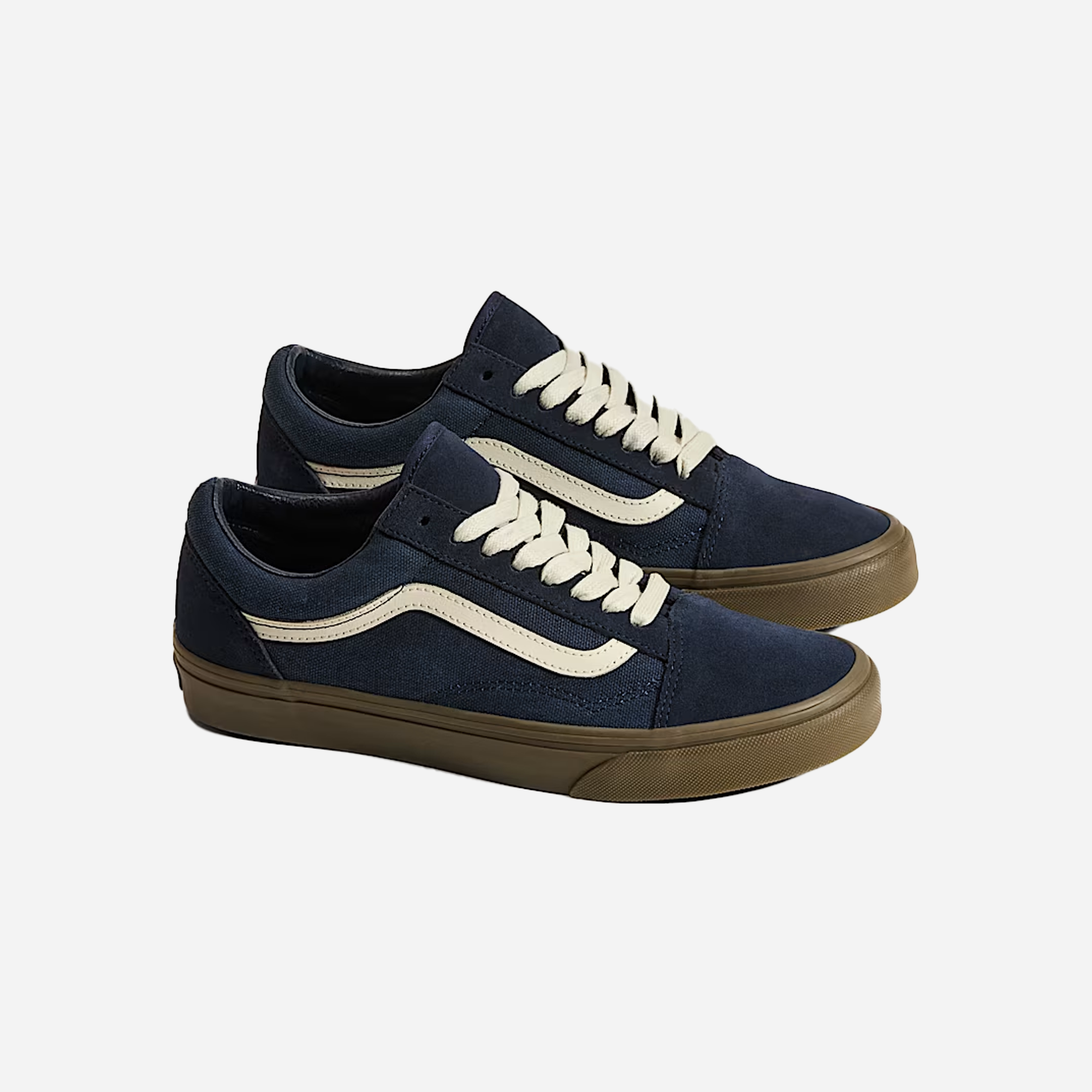 Vans Old Skool Shoe Navy Blue / Gum - view 2
