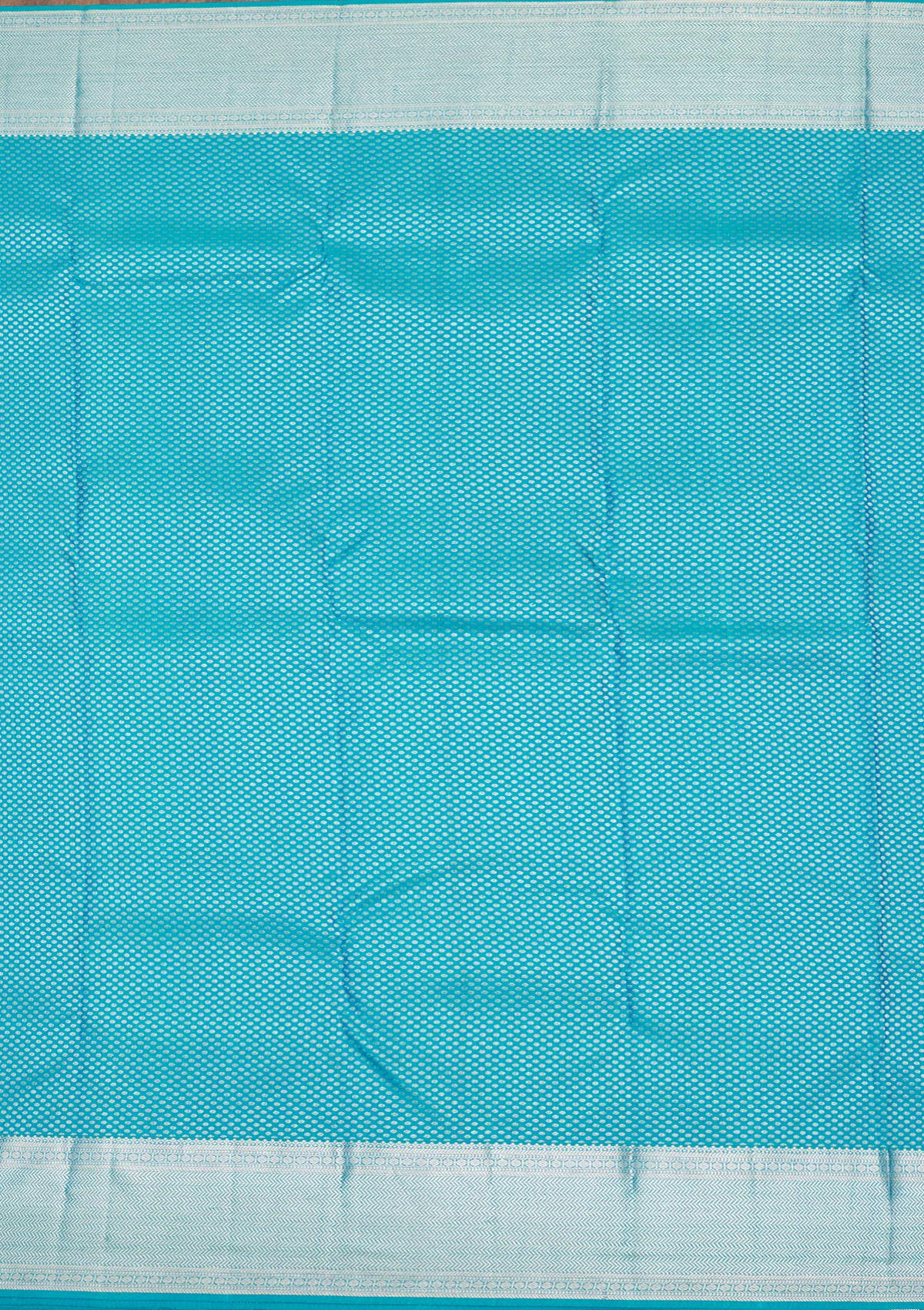 Koskii Sky Blue Zariwork Pure Silk Saree – Women's - view 7