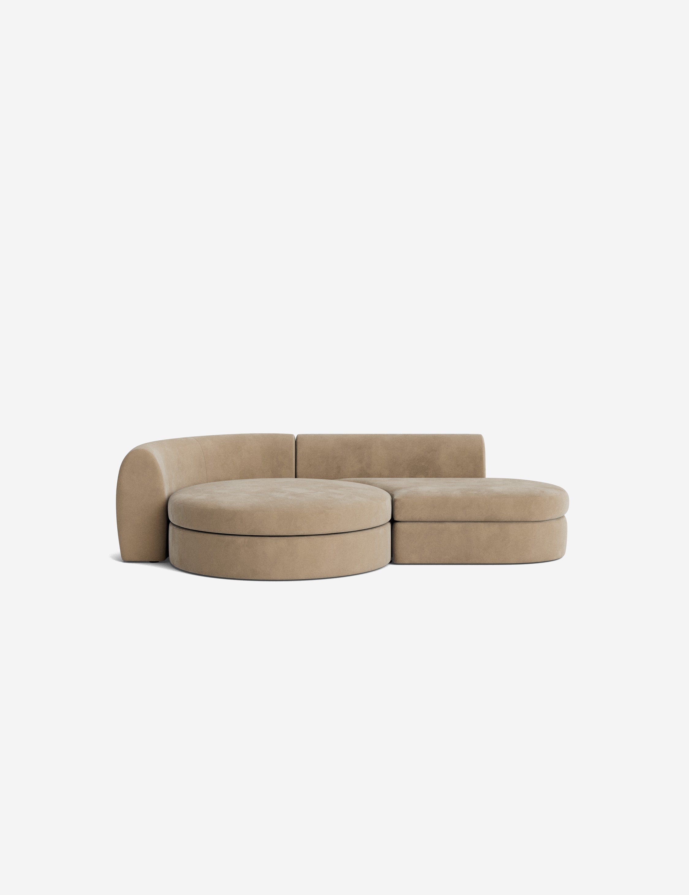 Lulu and Georgia Buckley Modular Chaise Sectional Sofa - view 11