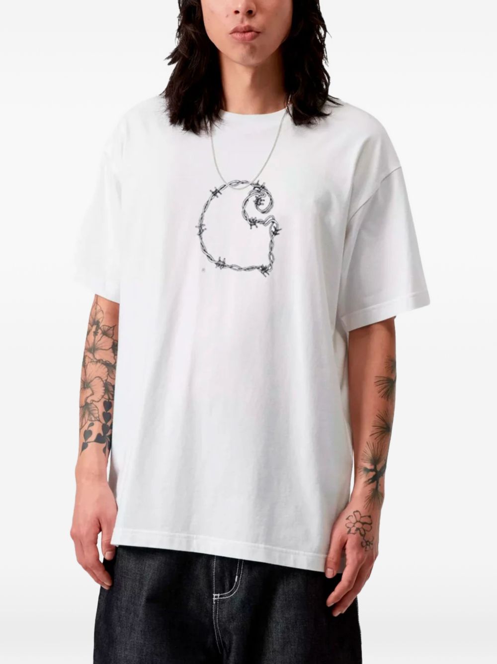 Carhartt Wip Main Carhartt WIP Logo cotton t-shirt - view 2