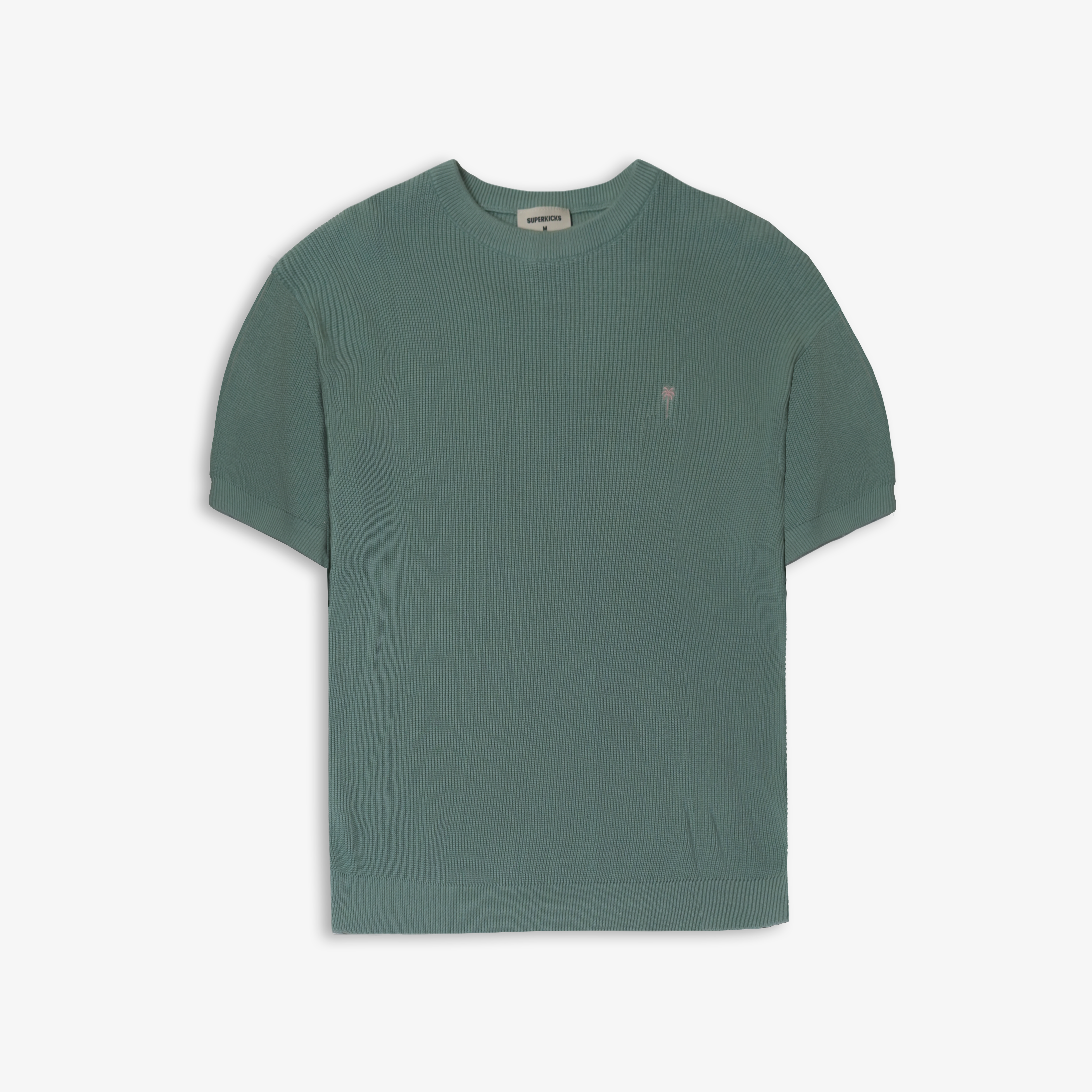 Superkicks | Ribbed Tee { Green