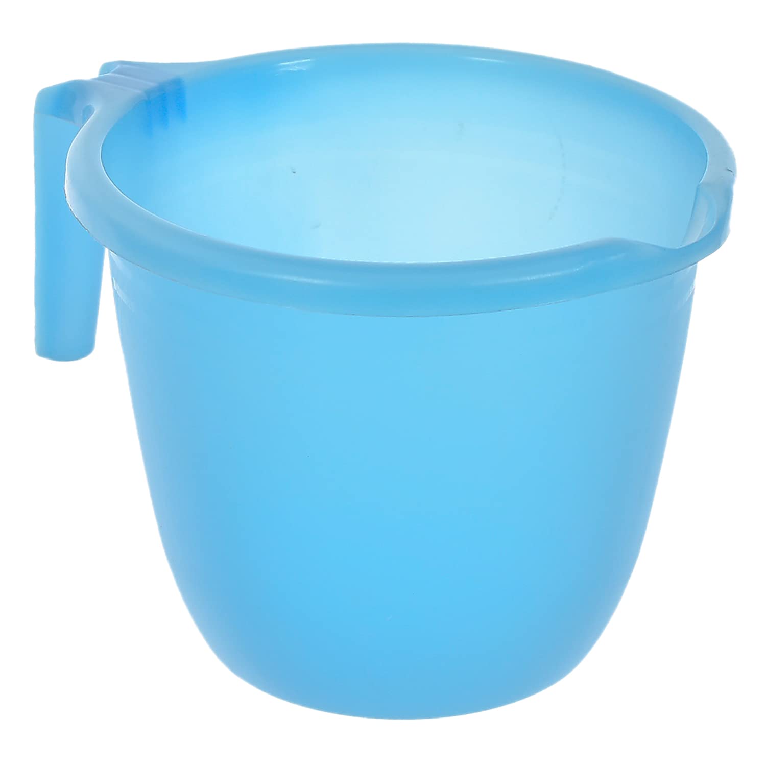 Heart Home Plastic Bathroom Mug 1 Litre- Pack of 6 (Sky Blue)-46HH0211 - view 3