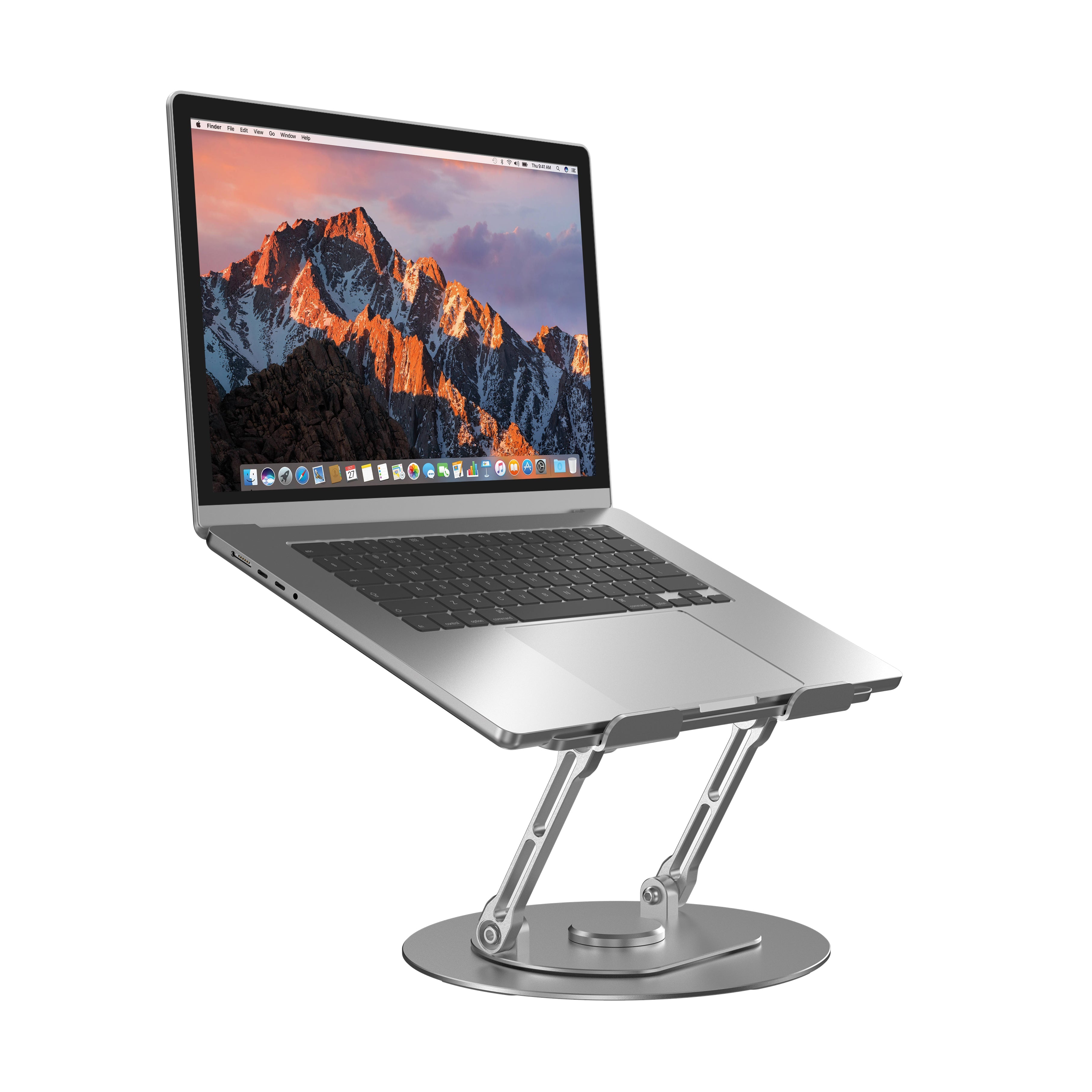Million Cases Ultra Sleek Metallic Foldable Laptop Stand