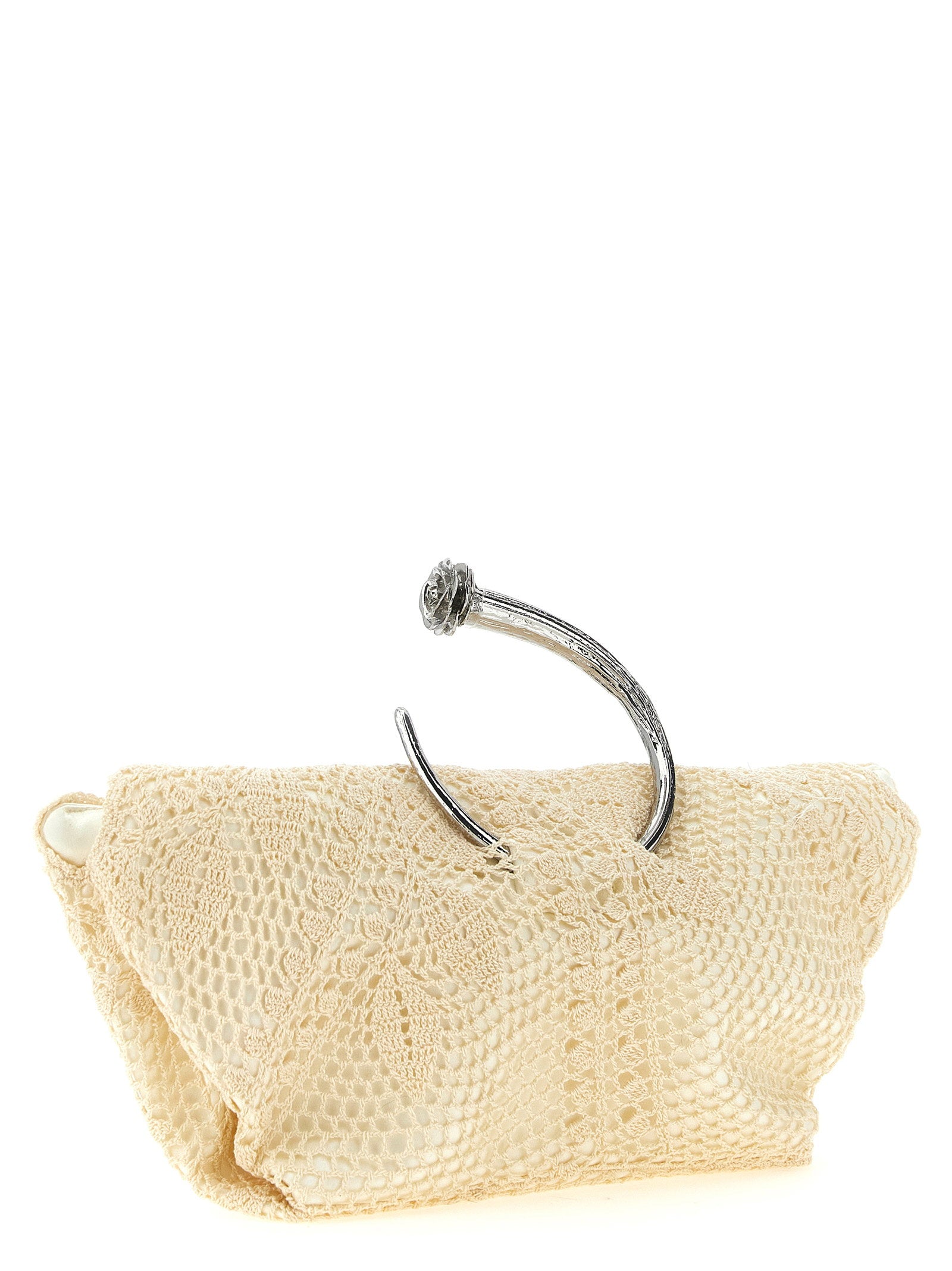 Magda Butrym Crochet Clutch – 50% silk, 50% cotton - view 2