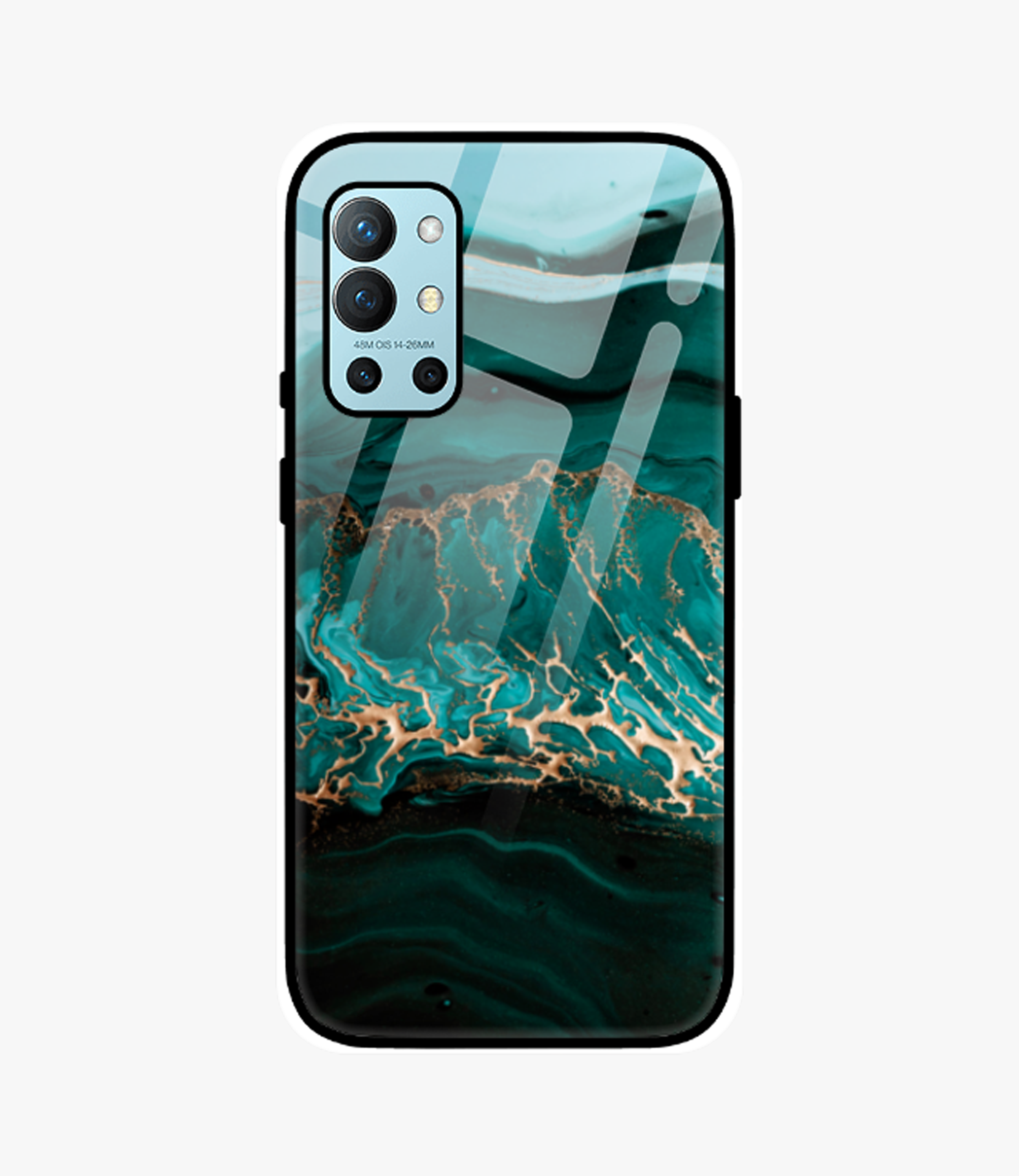 The Case Company Beaker Bay Glass Case for Oneplus 9R