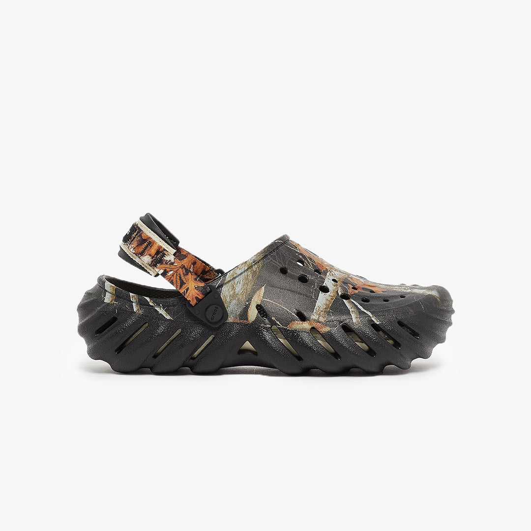 Crocs | CROCS ECHO CLOG REALTREE EDGE { BLACK - view 4