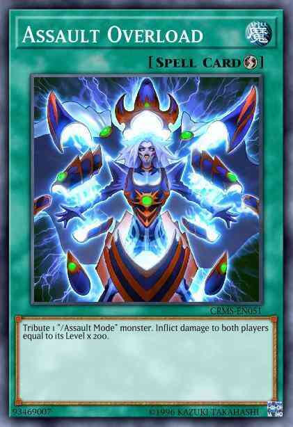 Yu-Gi-Oh! Assault Overload - CRMS-EN051 - Common - Unlimited